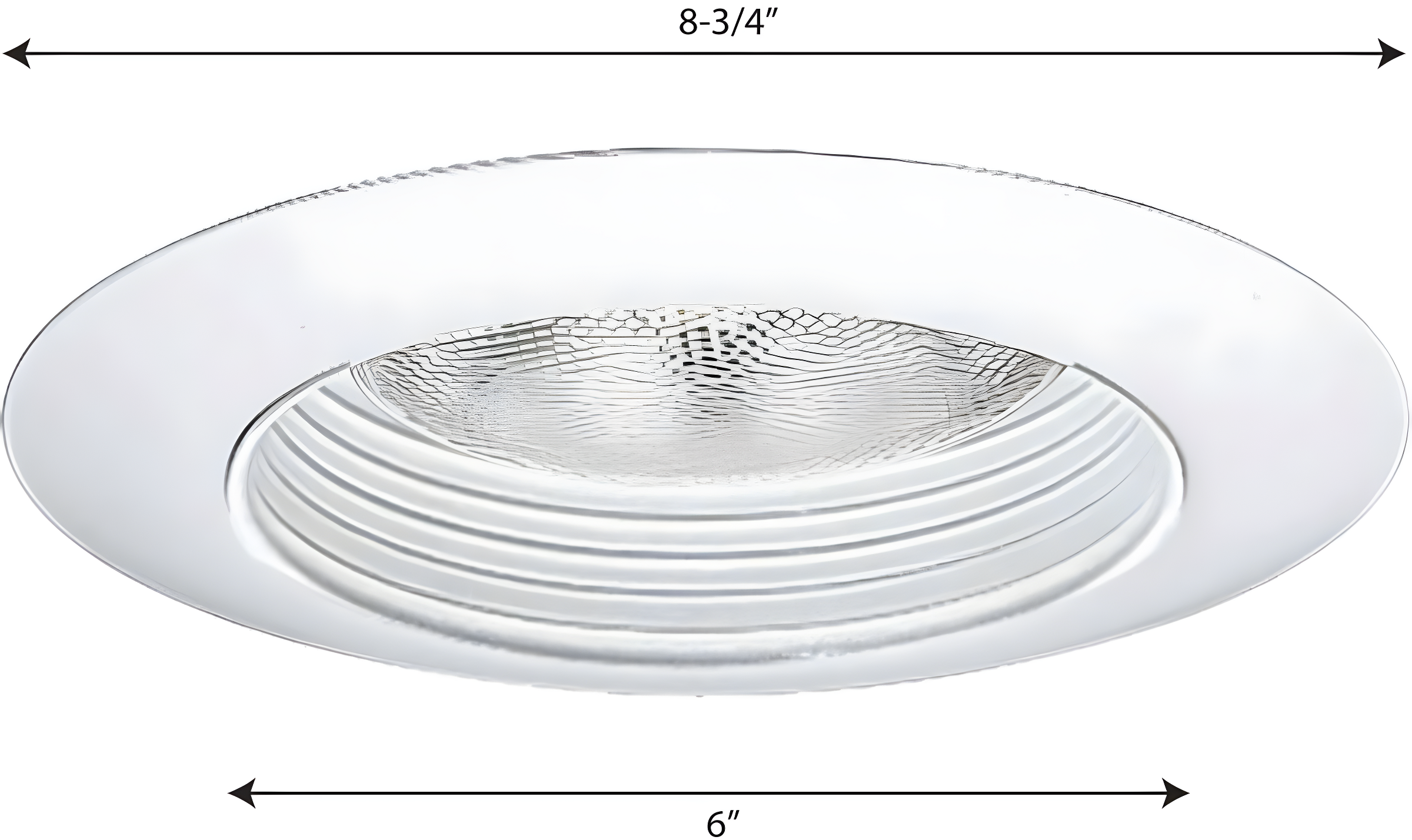 6" Step Baffle Trim for 6" Housing (P87/P187/P83/P88/P821)