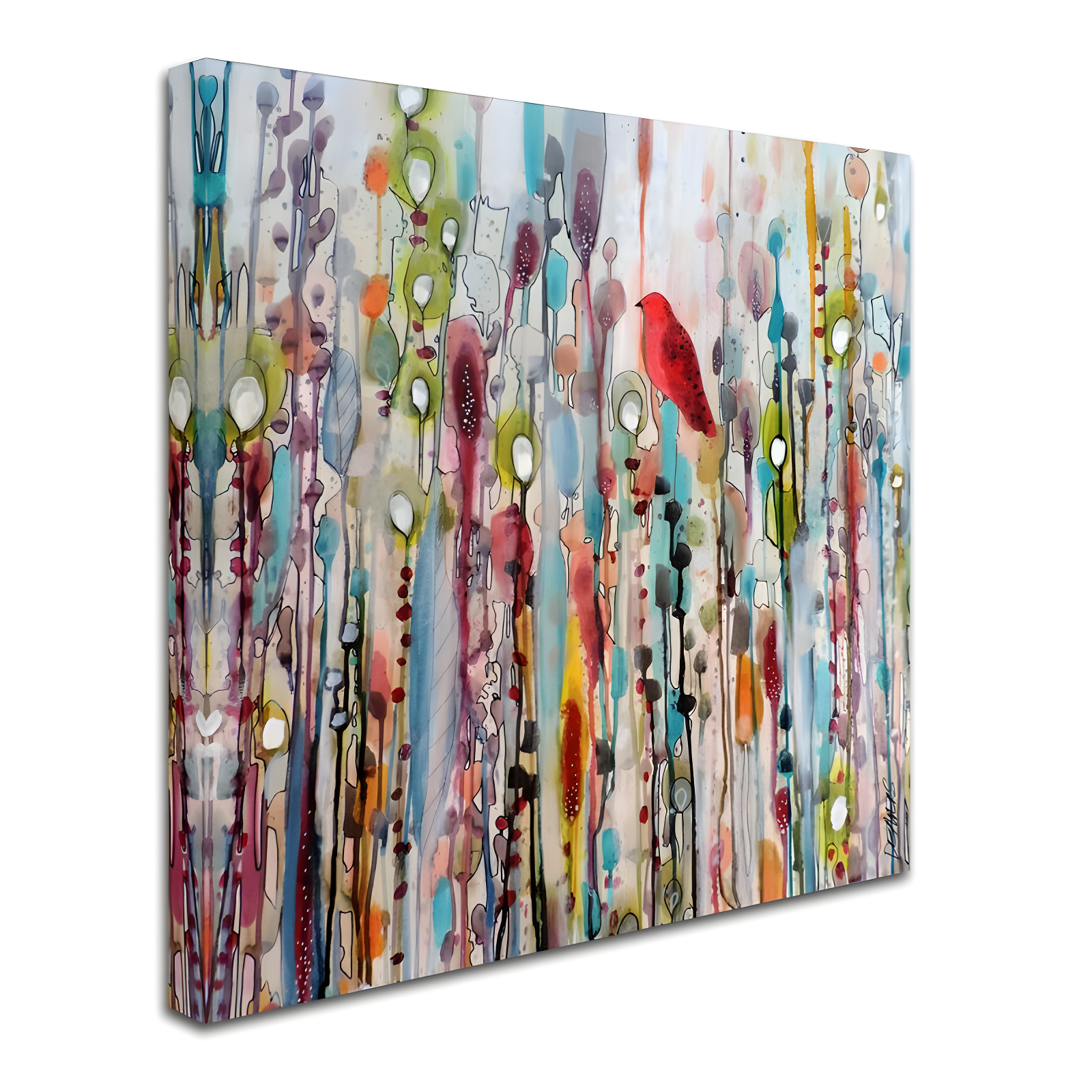 Trademark Fine Art 'La Vie Comme Un Passage' Print on Wrapped Canvas & Reviews | Wayfair