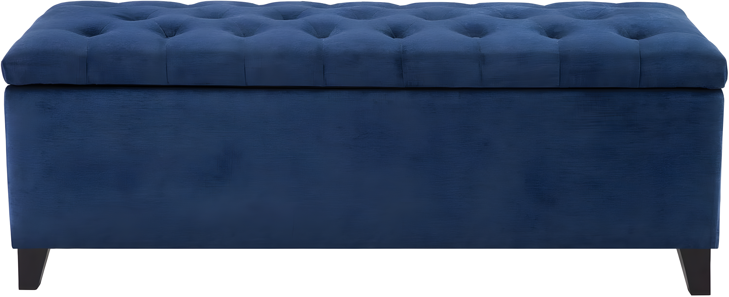 Everly Quinn Tufted Top Storage Bench, Mudroom Bench