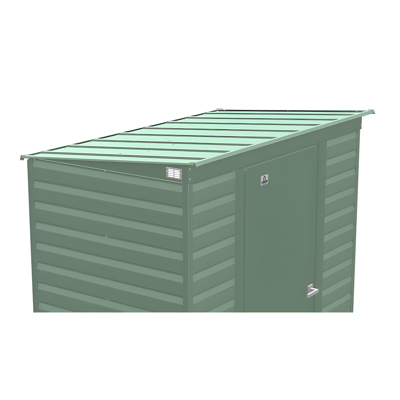 Arrow 6 ft. W x 4 ft. D Steel Horizontal Storage Shed