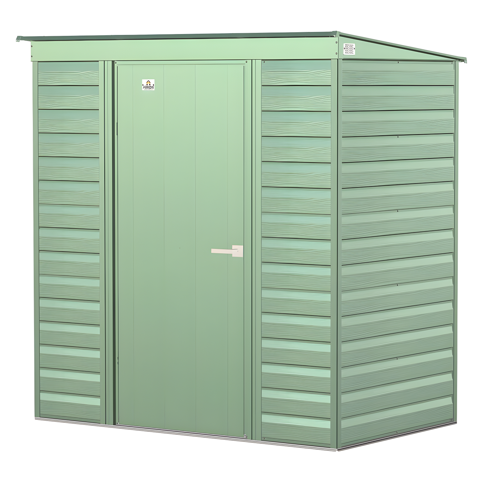 Arrow 6 ft. W x 4 ft. D Steel Horizontal Storage Shed