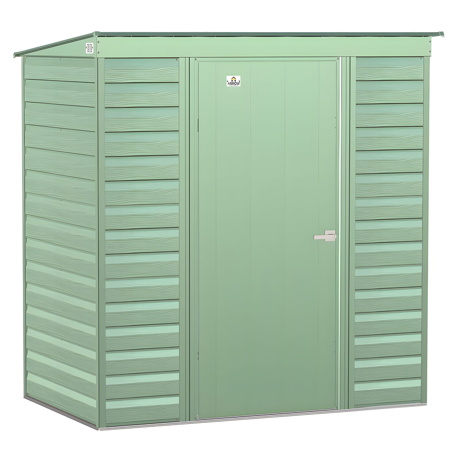 Arrow 6 ft. W x 4 ft. D Steel Horizontal Storage Shed