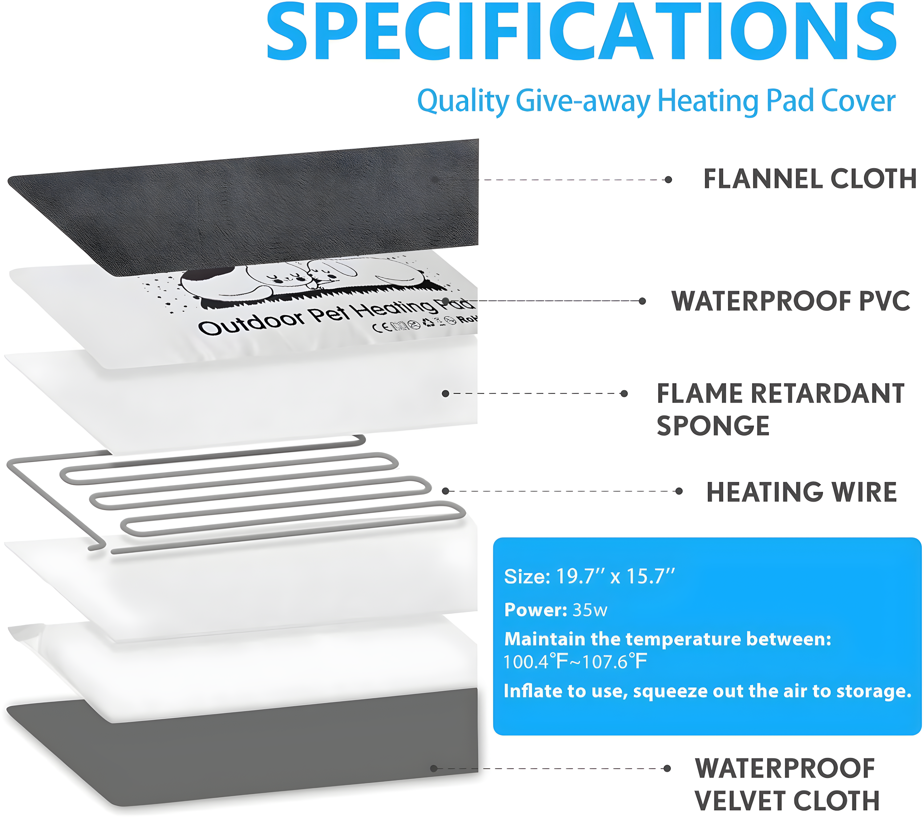 BTERAZ Velvet Pet Bed Accessory