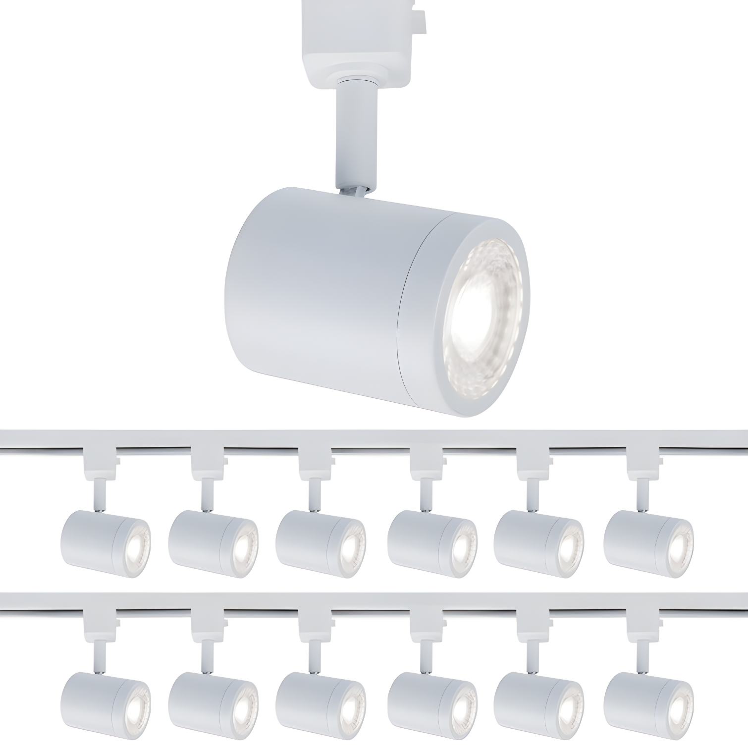 Charge LED Adjustable Track Head
