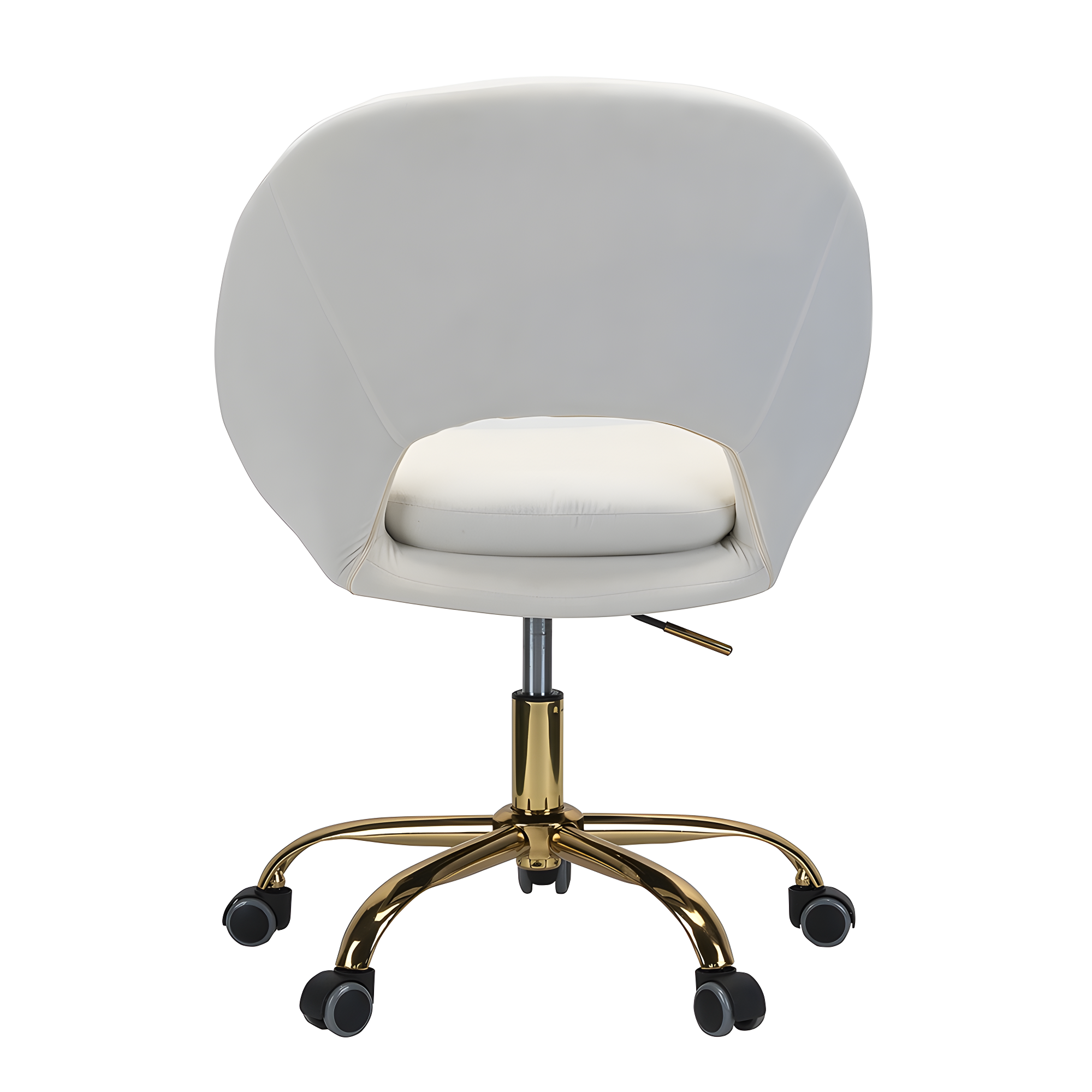 Louise Velvet Modern Task Chair with Ergonomic Design