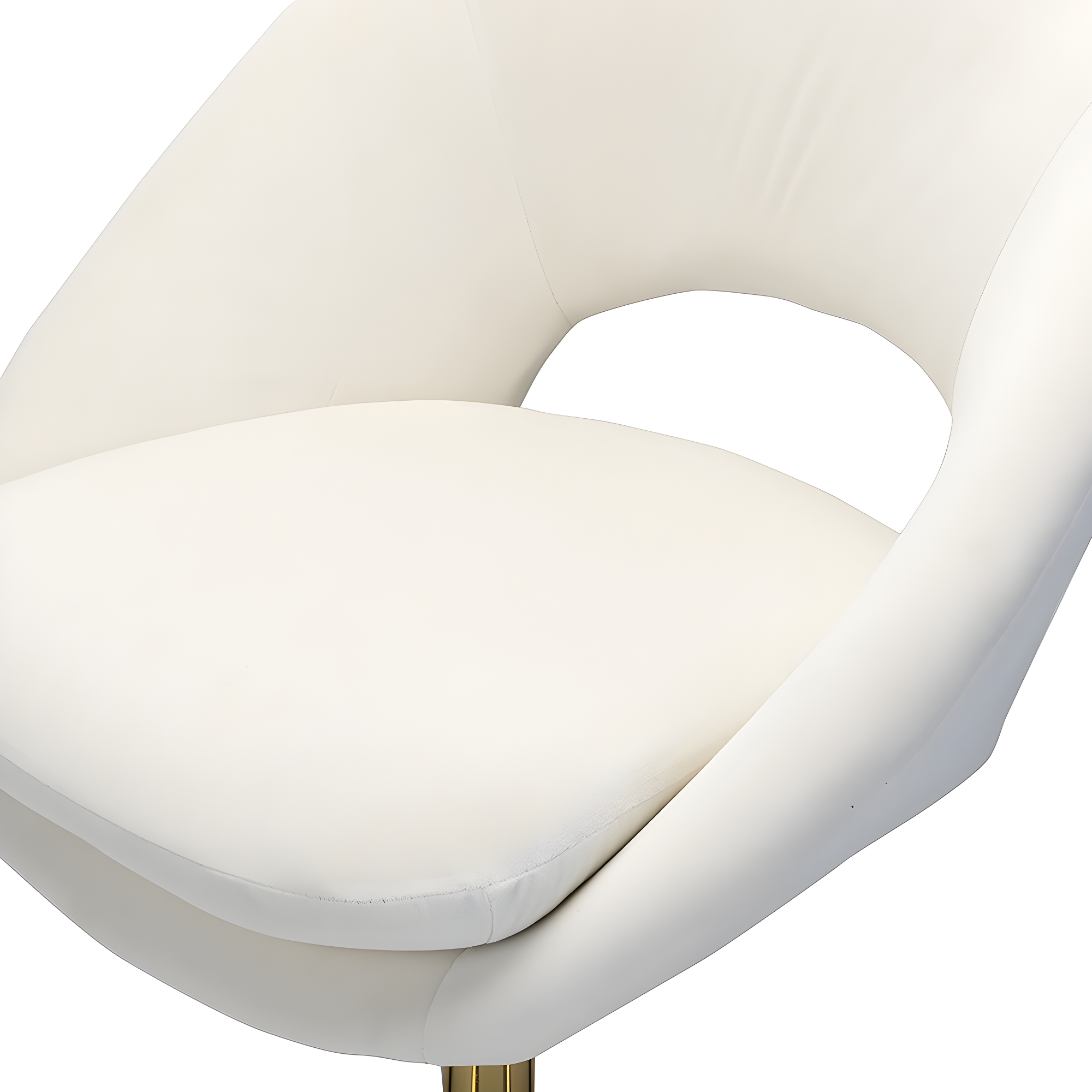 Louise Velvet Modern Task Chair with Ergonomic Design
