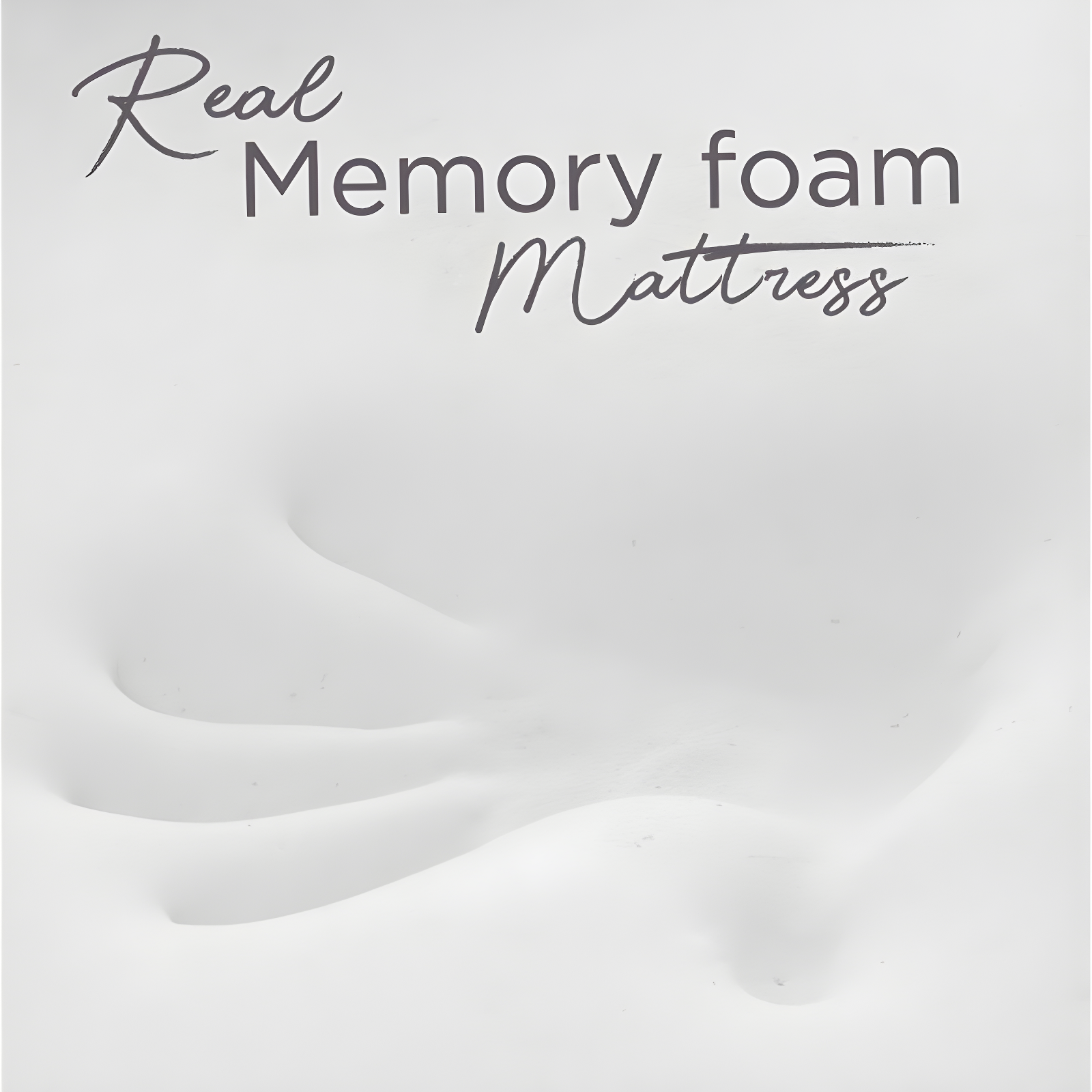Milliard Full Size Memory Foam Futon Mattress, Black
