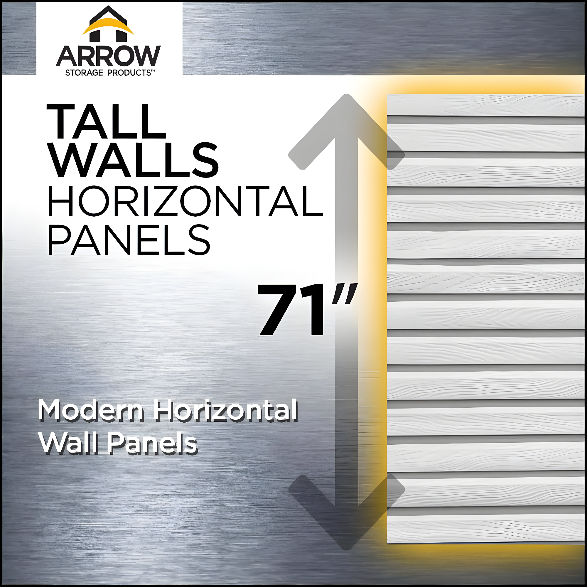 6 ft. W x 4 ft. D Steel Horizontal Storage Shed