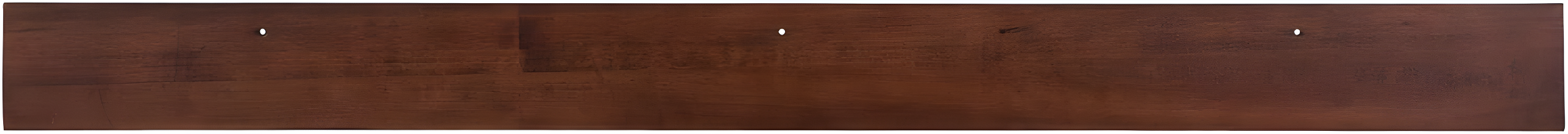 Kate and Laurel Wood Floating Shelf, 42" x 3.5", Walnut Brown