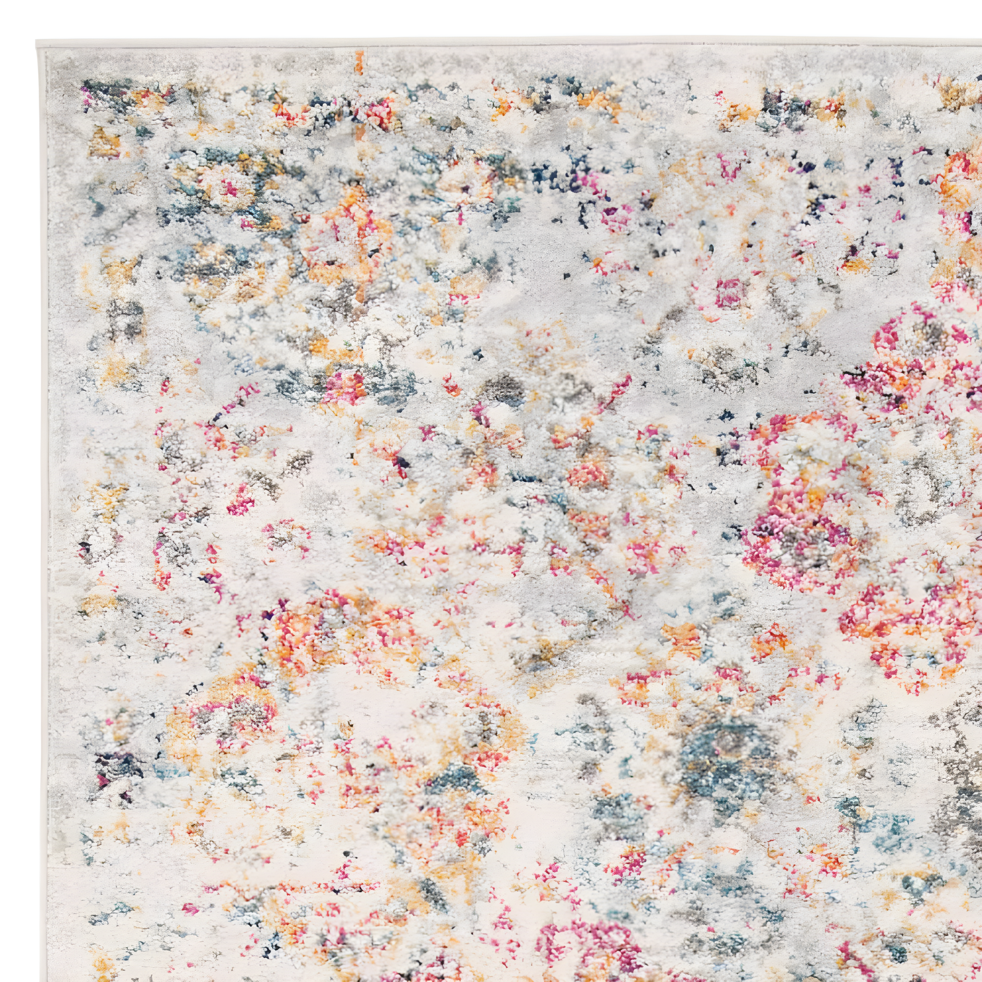 Madison MAD611 Power Loomed Indoor Area Rug - Grey/Gold - 4'x6' - Safavieh