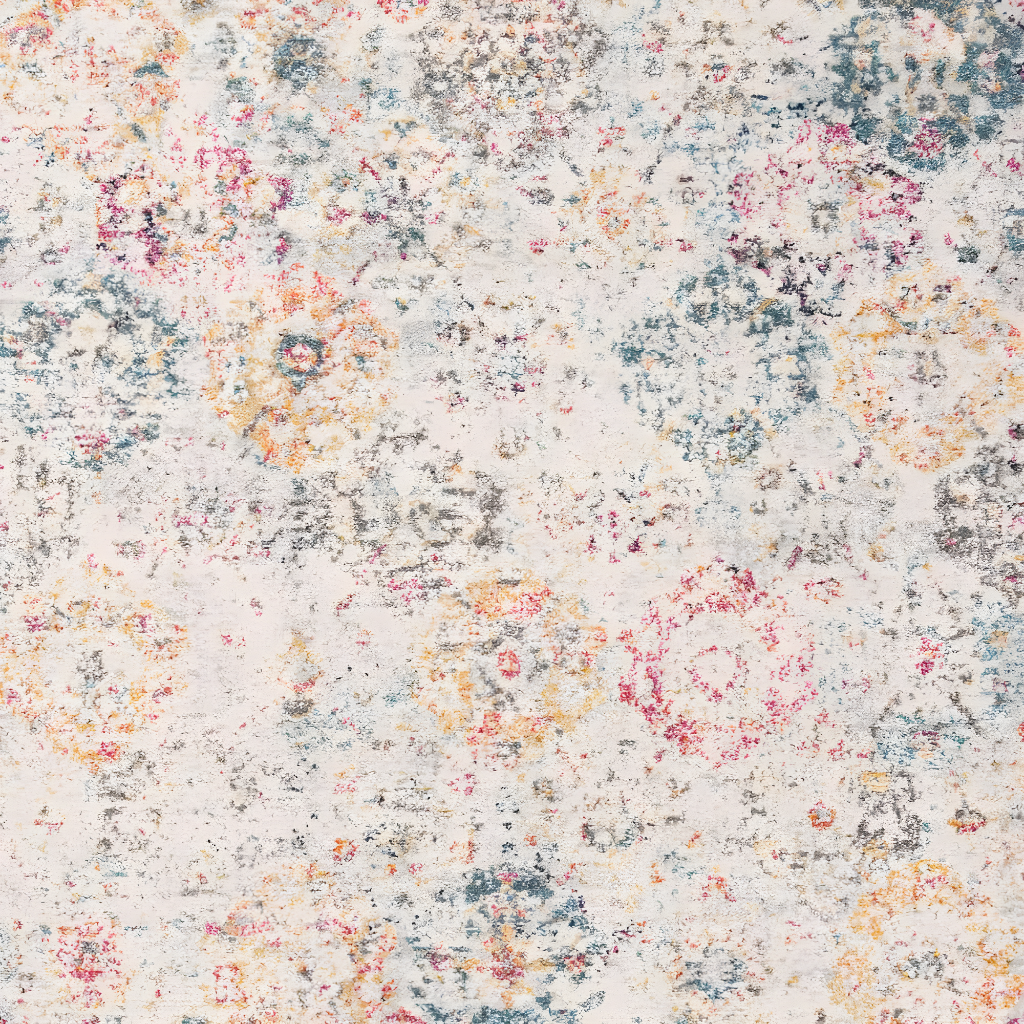 Madison MAD611 Power Loomed Indoor Area Rug - Grey/Gold - 4'x6' - Safavieh