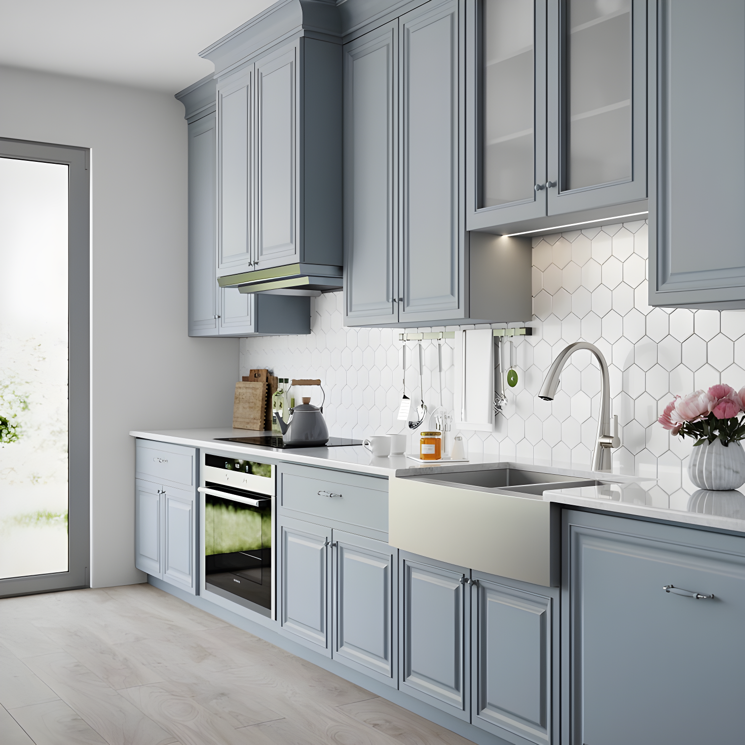 KRAUS Standart Pro Apron Front Farmhouse 16 Gauge Single Bowl Stainless Steel Kitchen Sink