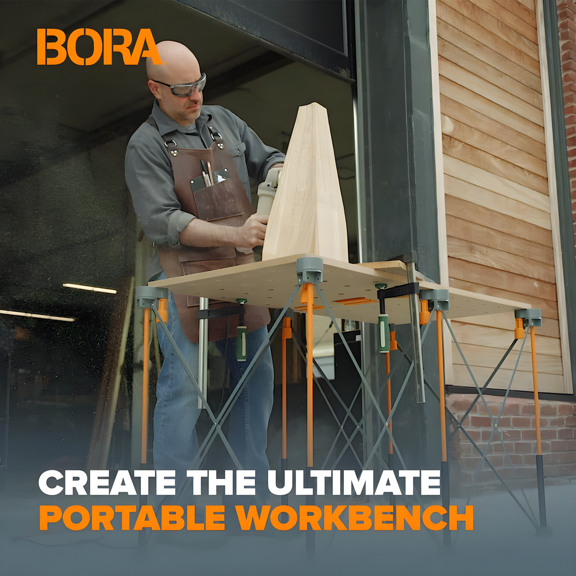 Bora Portamate Centipede Metric Table Top 20Mm Dog Holes