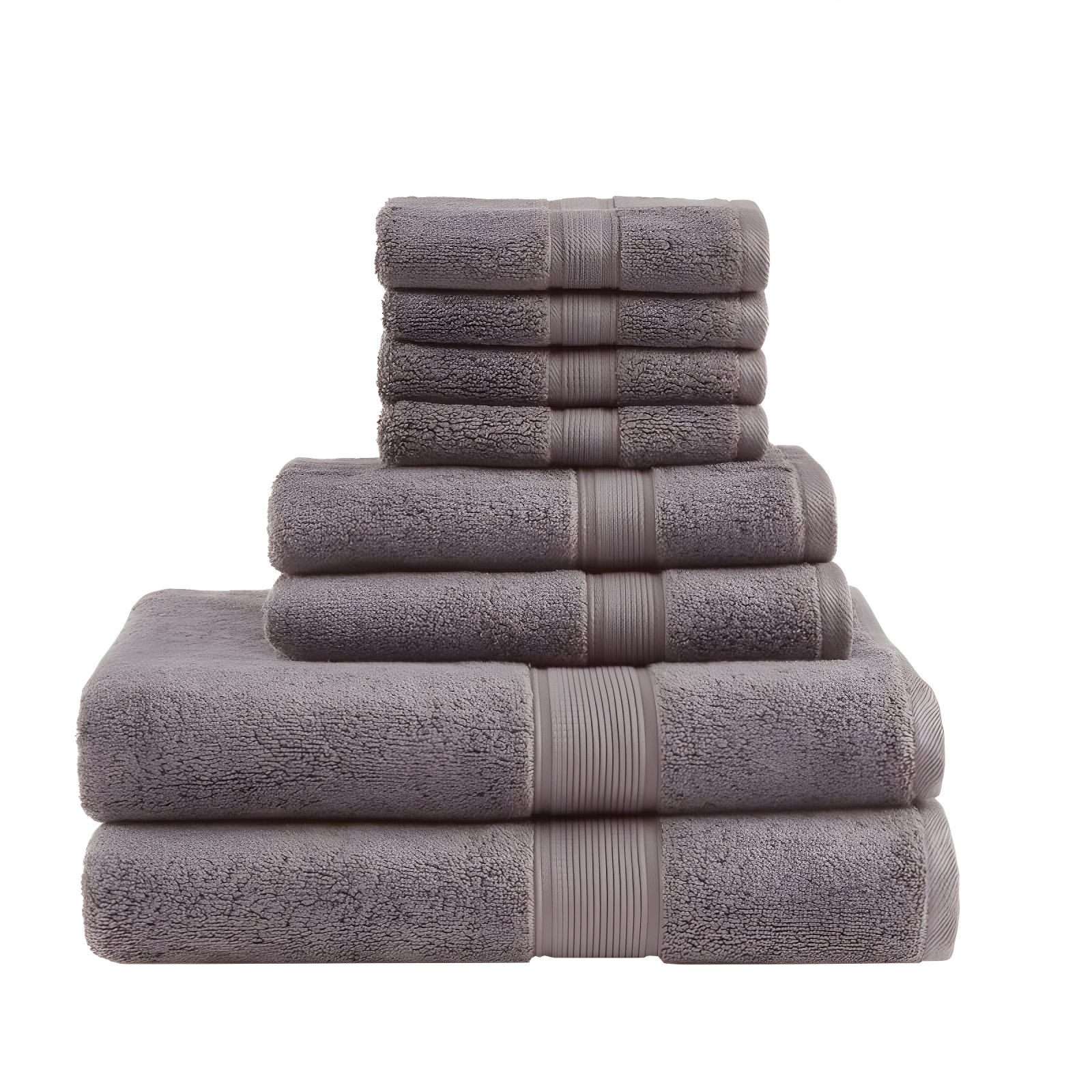 Madison Park Signature 800GSM Ultra-Soft 100% Cotton Absorbent Towel Set