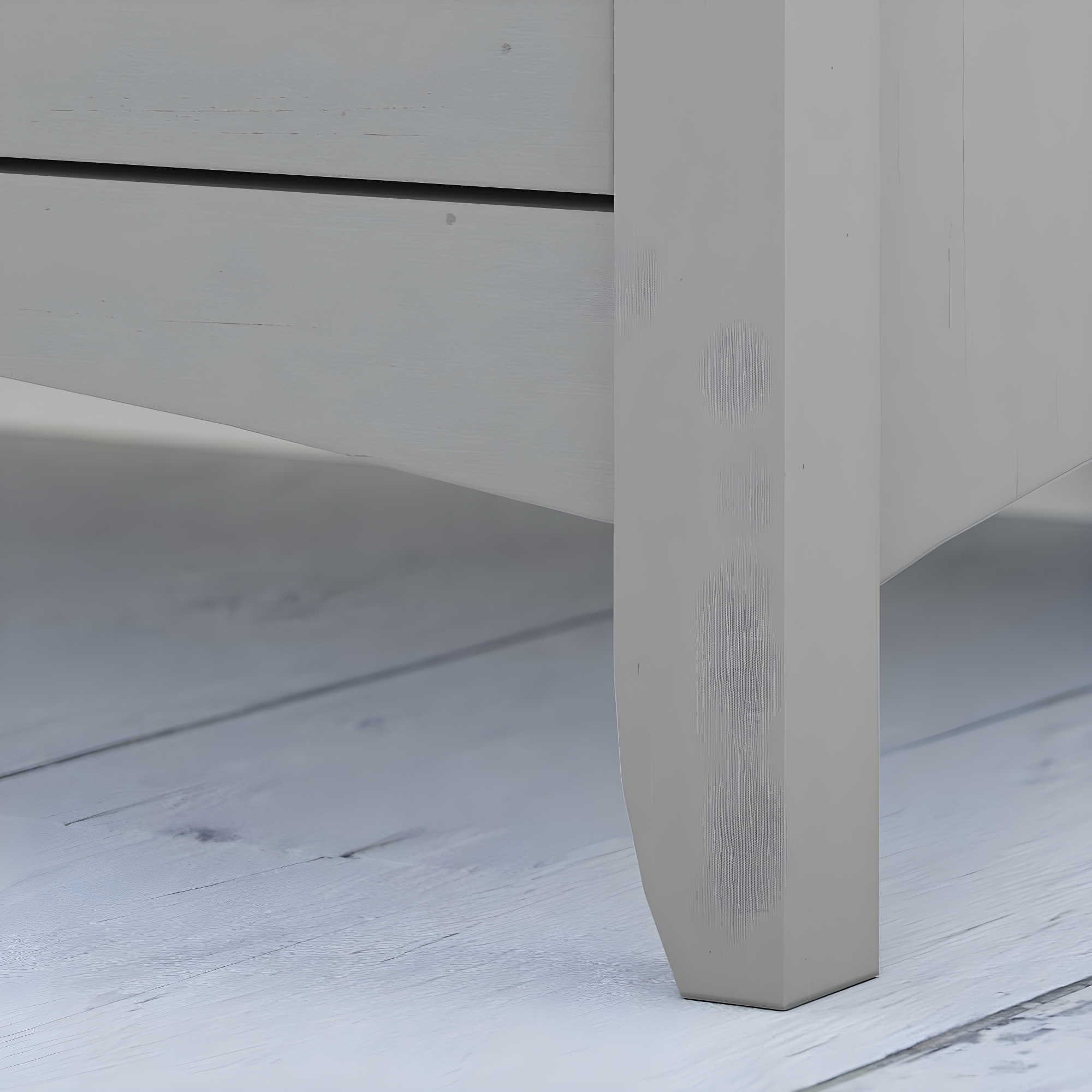 Salinas Accent Storage Cabinet with Doors Gray - Bush Furniture: Mission Style, Tumbled Pewter Hardware