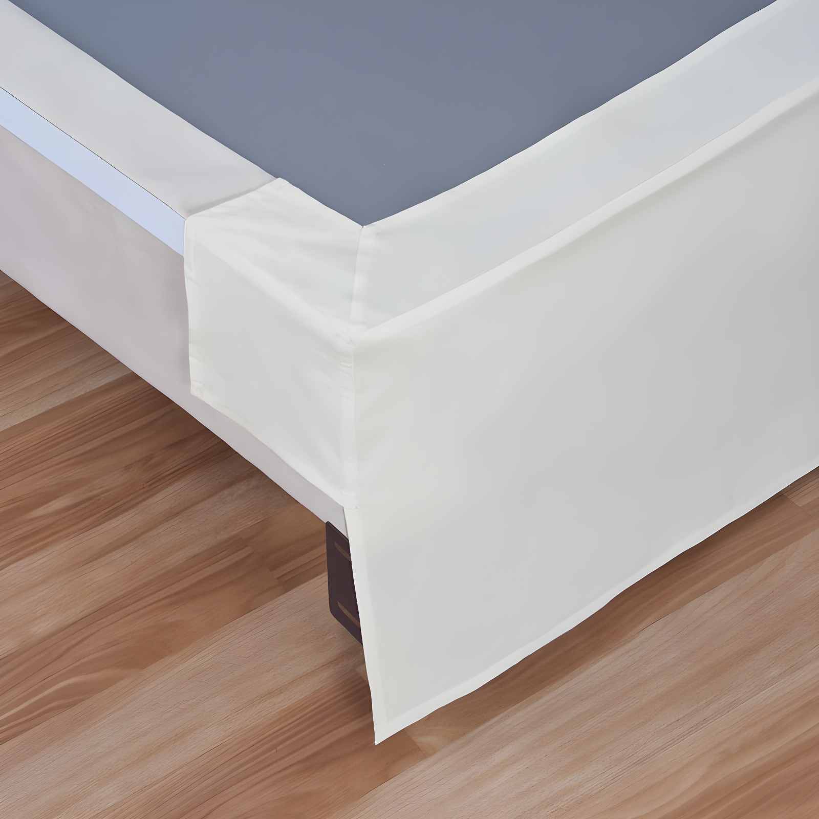 Pleated Wrinkle Resistant Wrap Around Bed Skirt