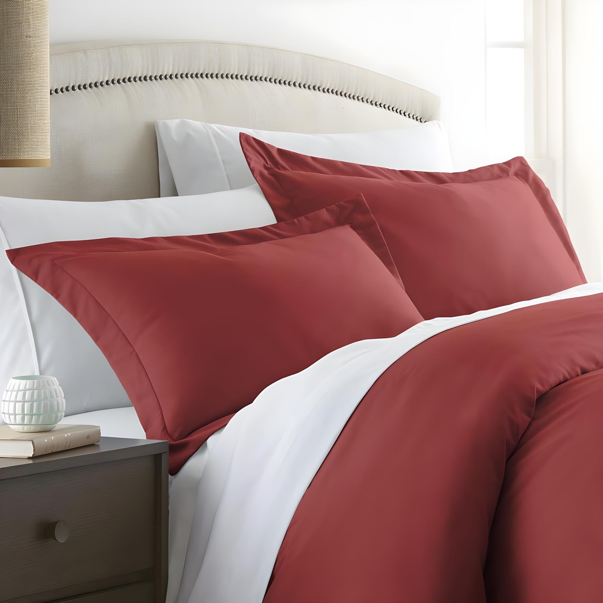 Pillow Shams 2-Pack Microfiber Ultra Soft Bedding (Set of 2)