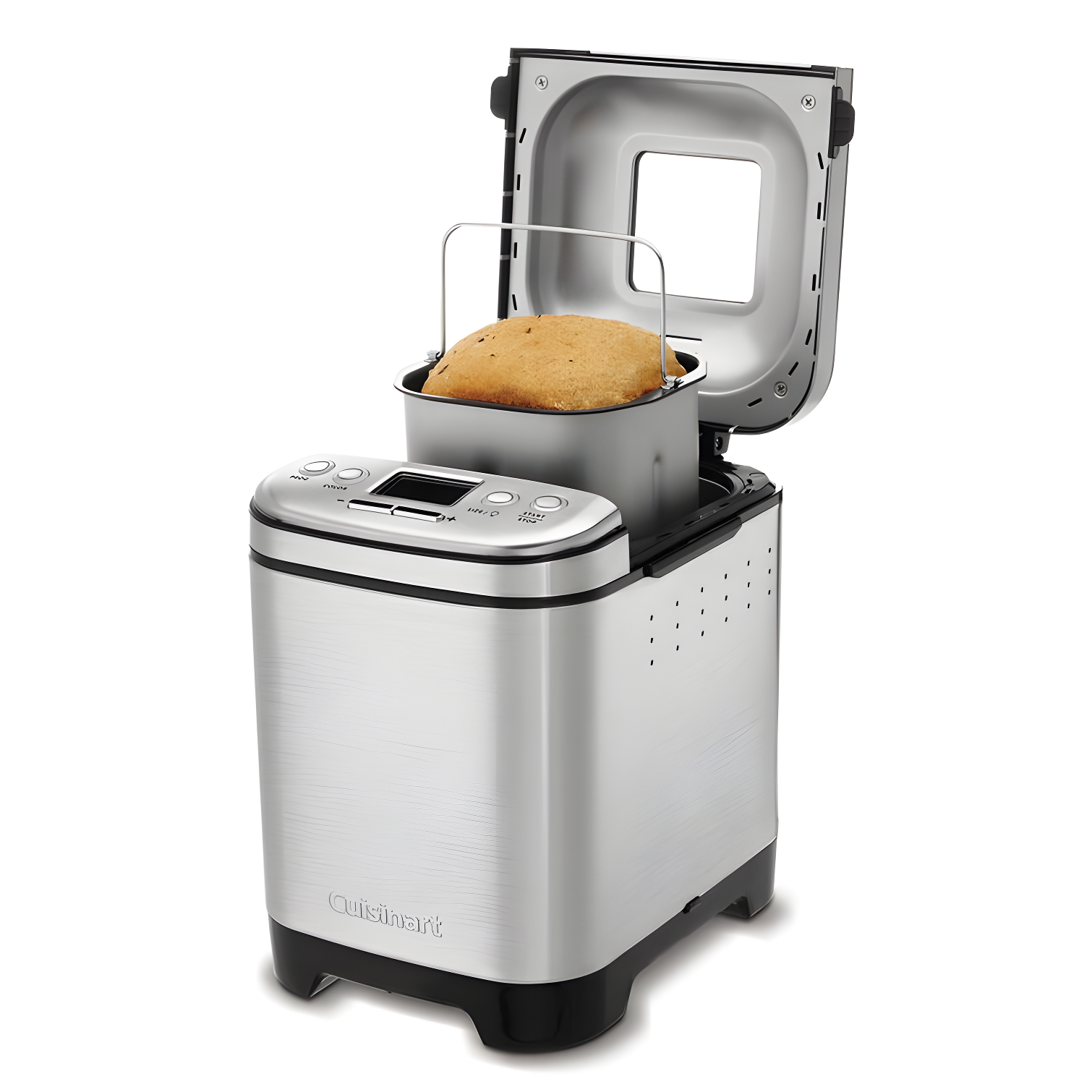 Cuisinart Bread Maker Machine, Compact and Automatic, Customizable Settings, Up to 2lb Loaves