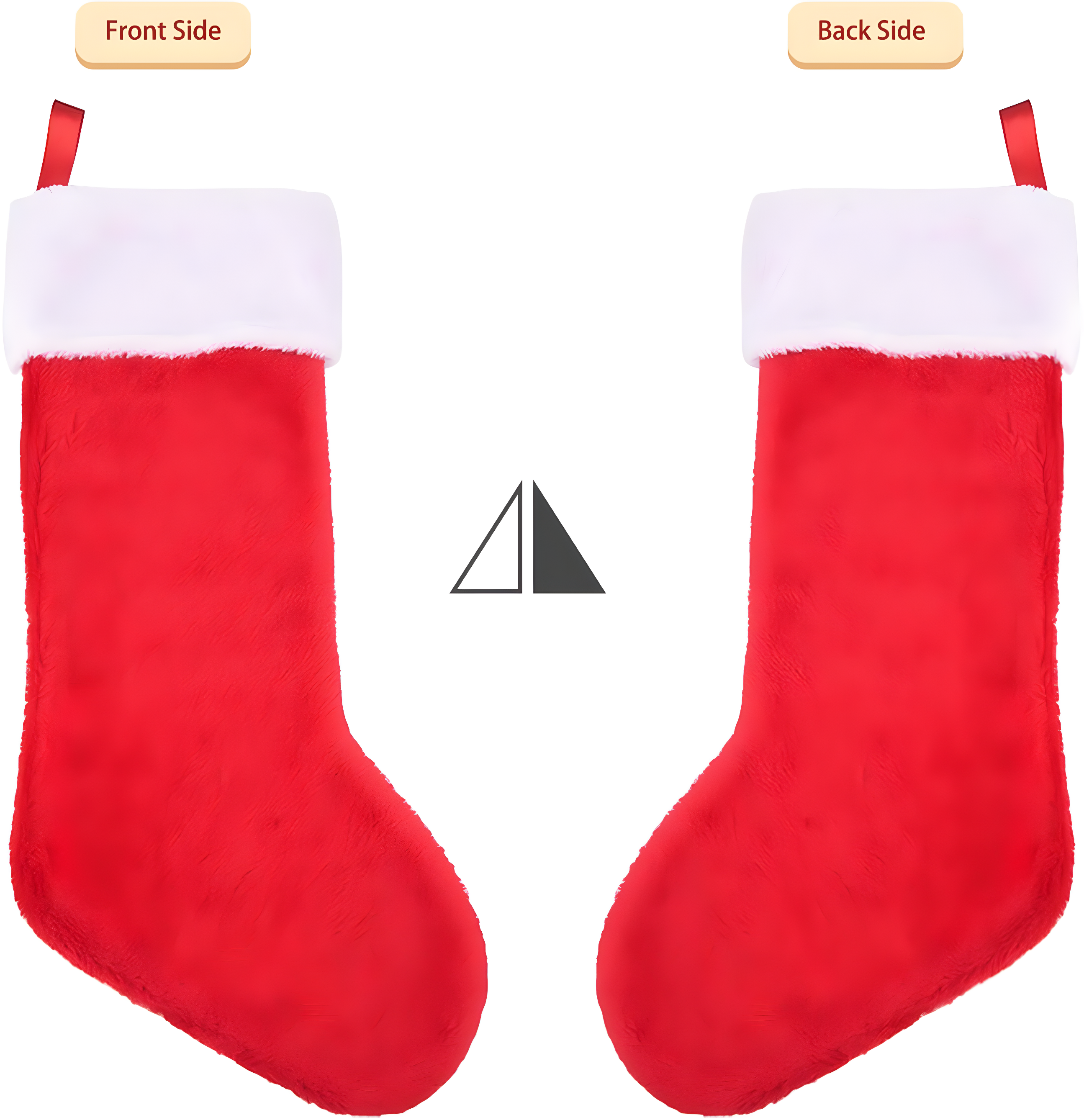 HETACE 6 Pack Christmas Stockings 20 Inch