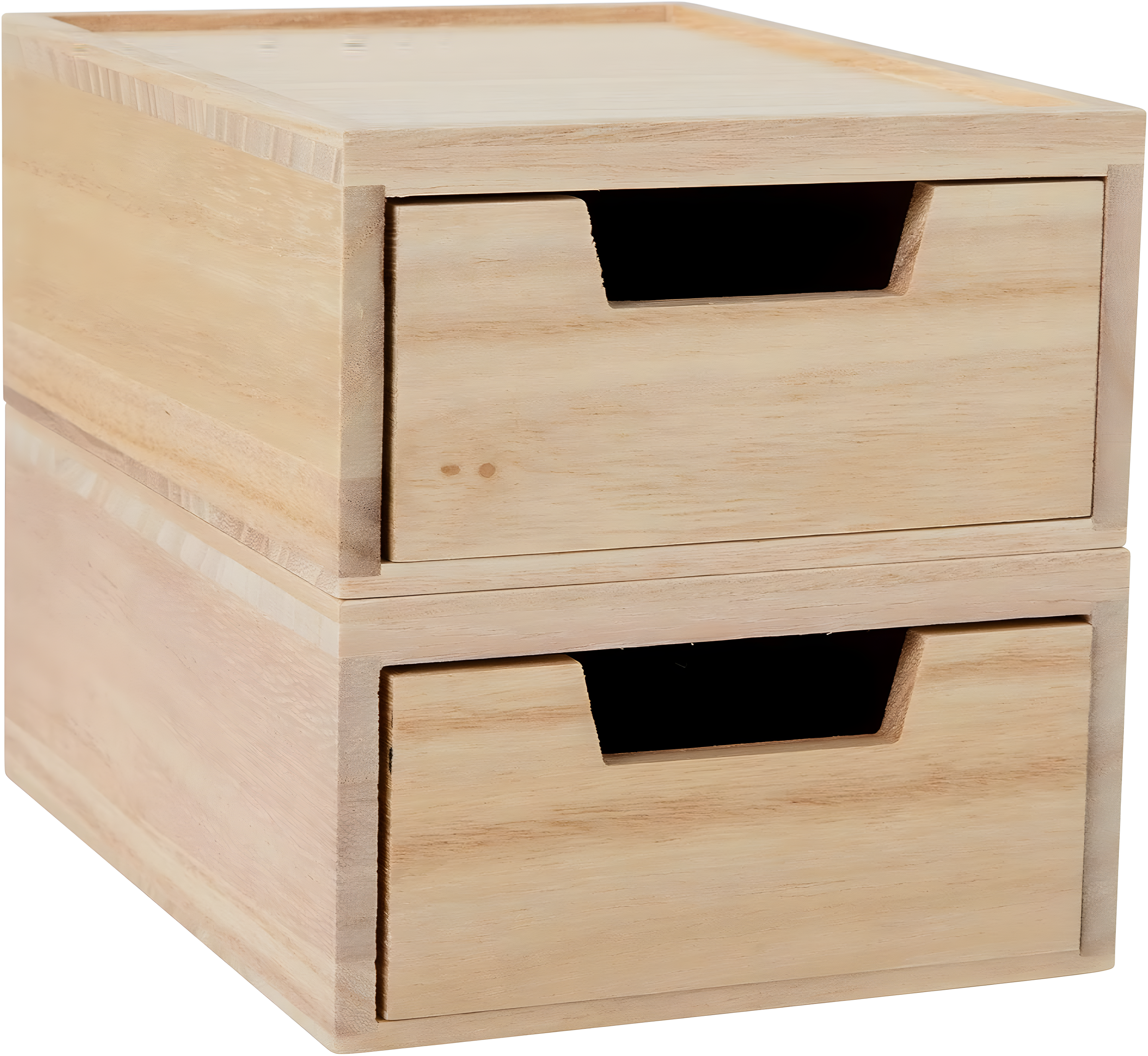 Martha Stewart Thomas Martha Stewart Wooden Storage Boxes With Pullout Drawers (Set of 2)