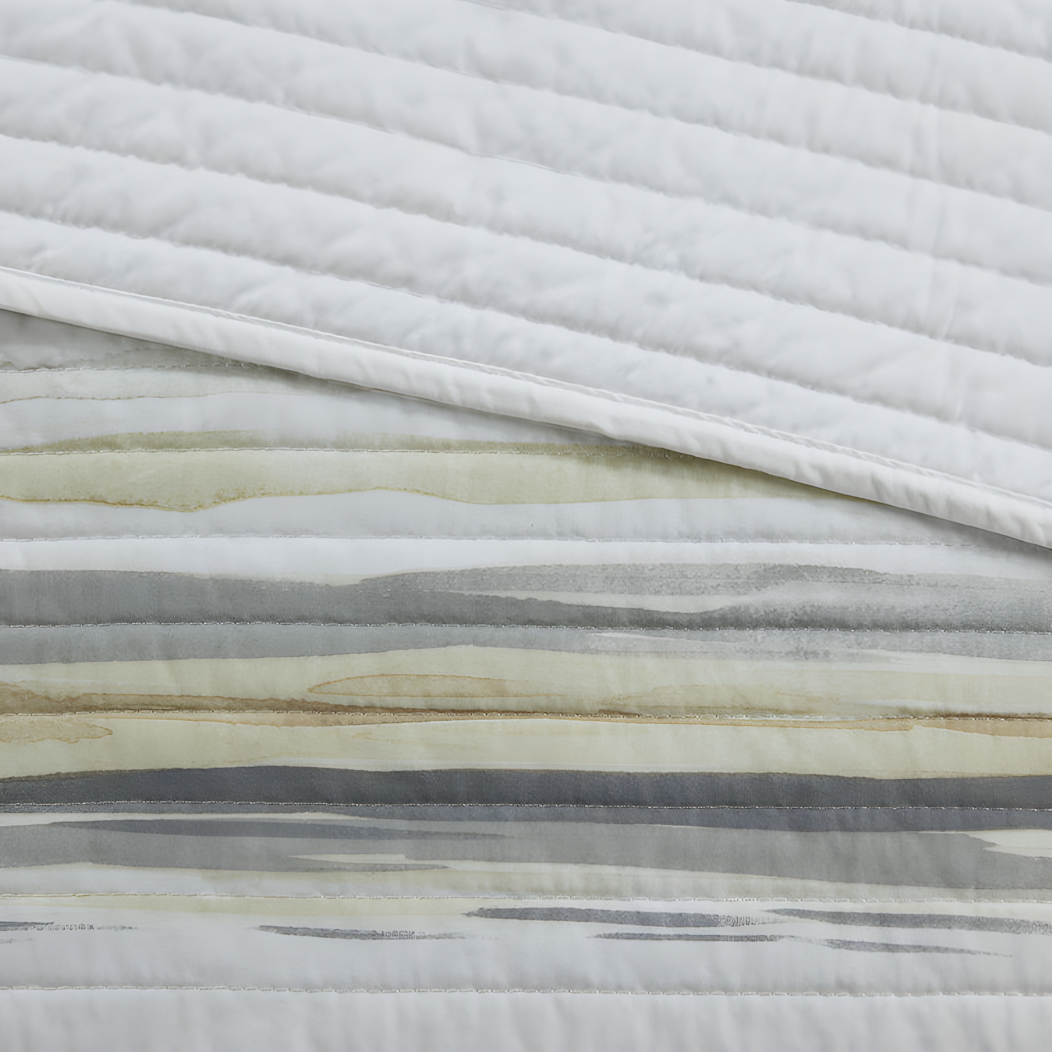 Marina 6 Piece Printed Quilt Set with Throw Pillows
