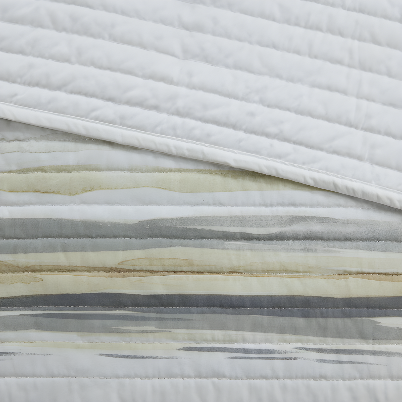 Marina 6 Piece Printed Quilt Set with Throw Pillows