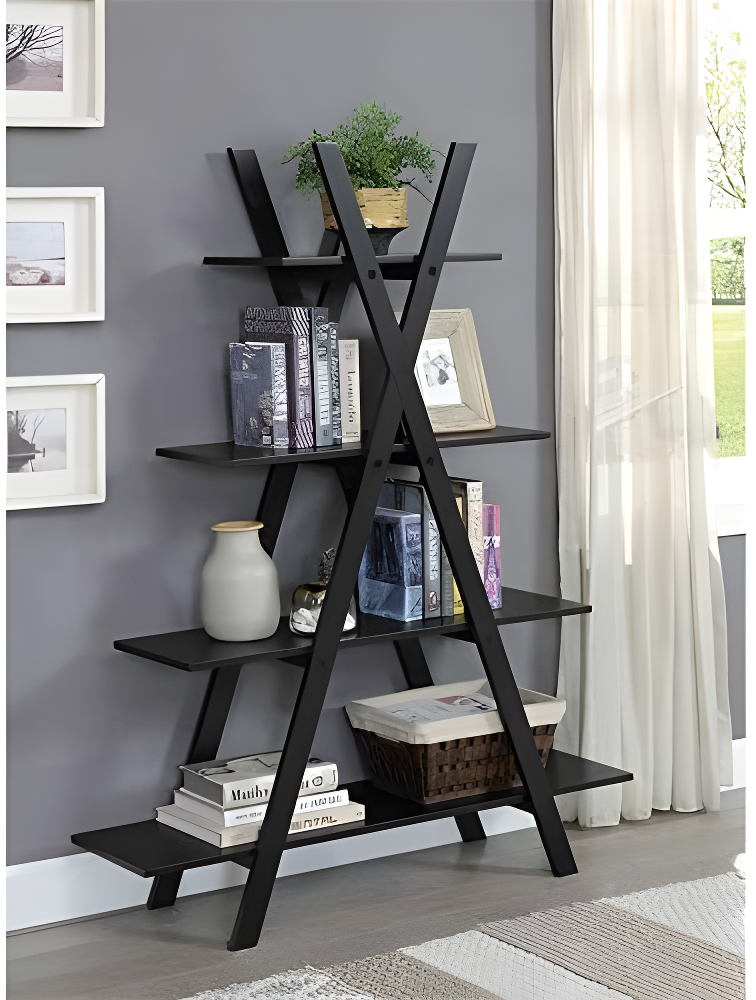 Convenience Concepts Oxford "A" Frame Bookshelf, Multiple Finishes