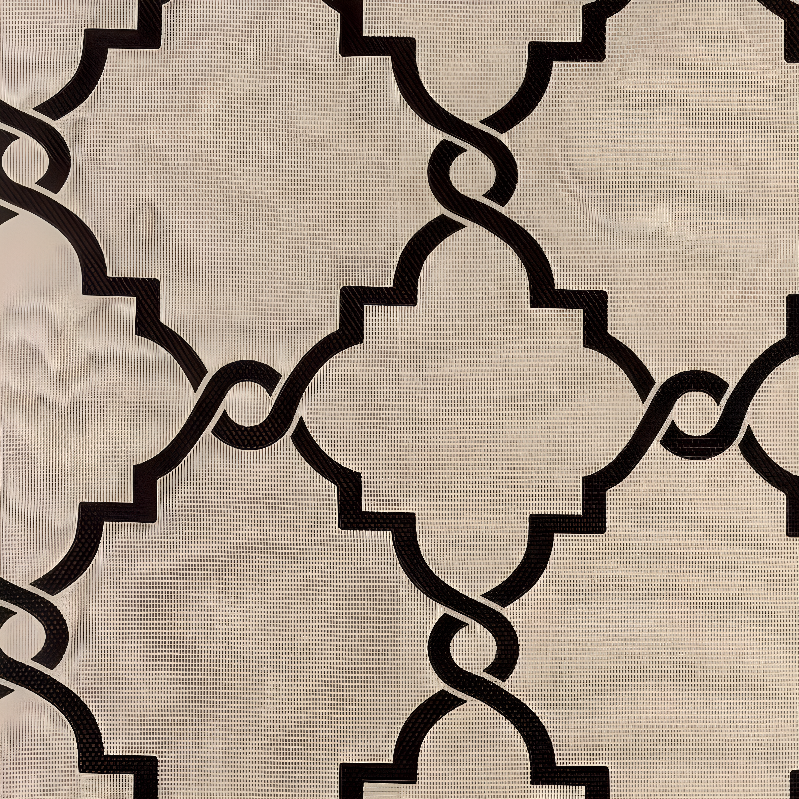 Madison Park Fretwork Print Grommet Top Single Window Curtain Panel