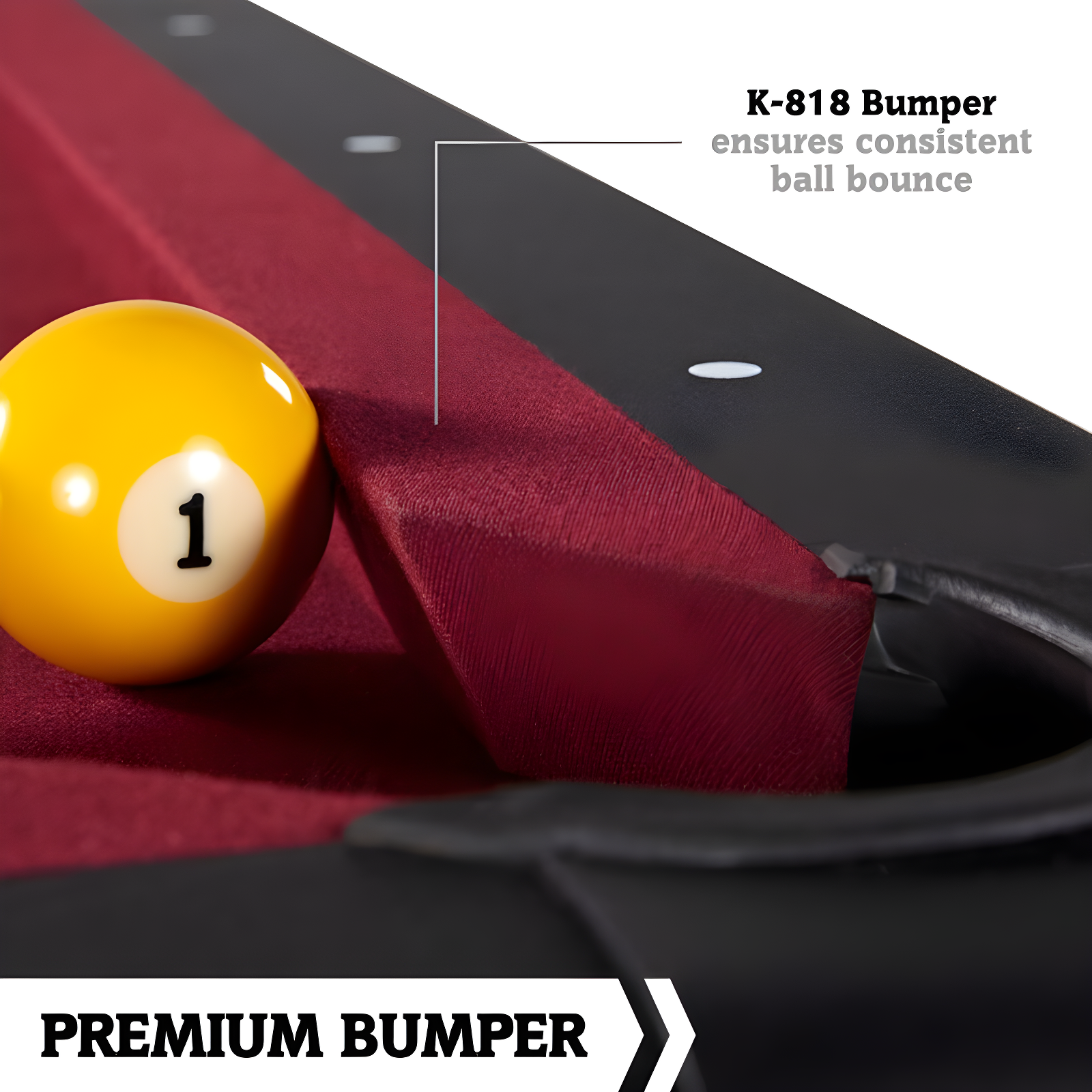 Hall of Games Hall of Games Edgewood 7' Pool Table with Playing Accessories