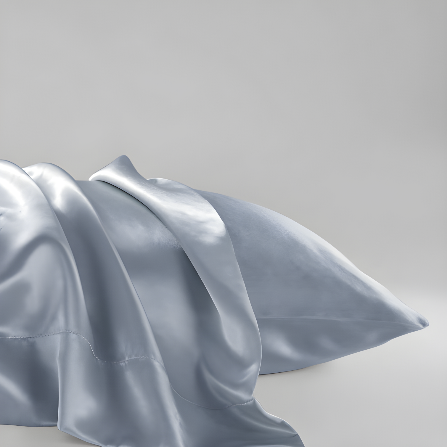 Madison Park Essentials Satin Luxury 2PC Pillowcases (Set of 2)