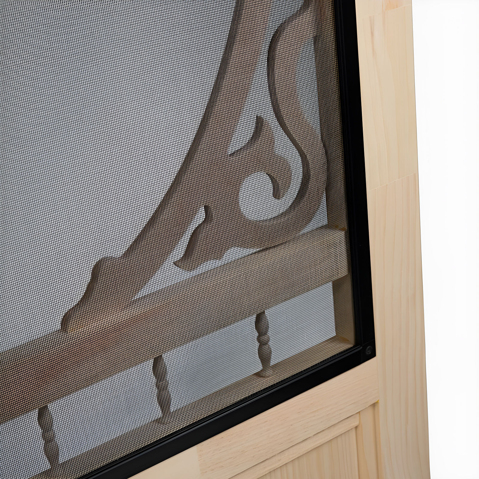 Kimberly Bay Unfinished Pine Slab Screen Doors & Reviews | Wayfair