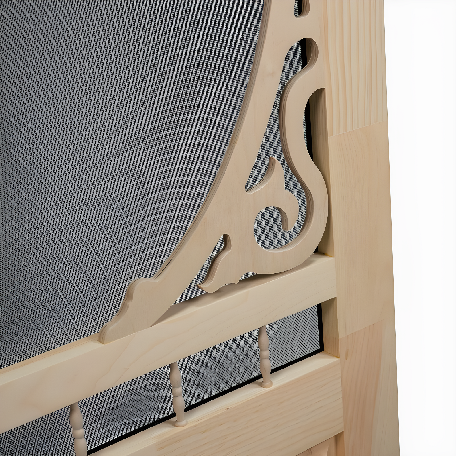 Kimberly Bay Unfinished Pine Slab Screen Doors & Reviews | Wayfair