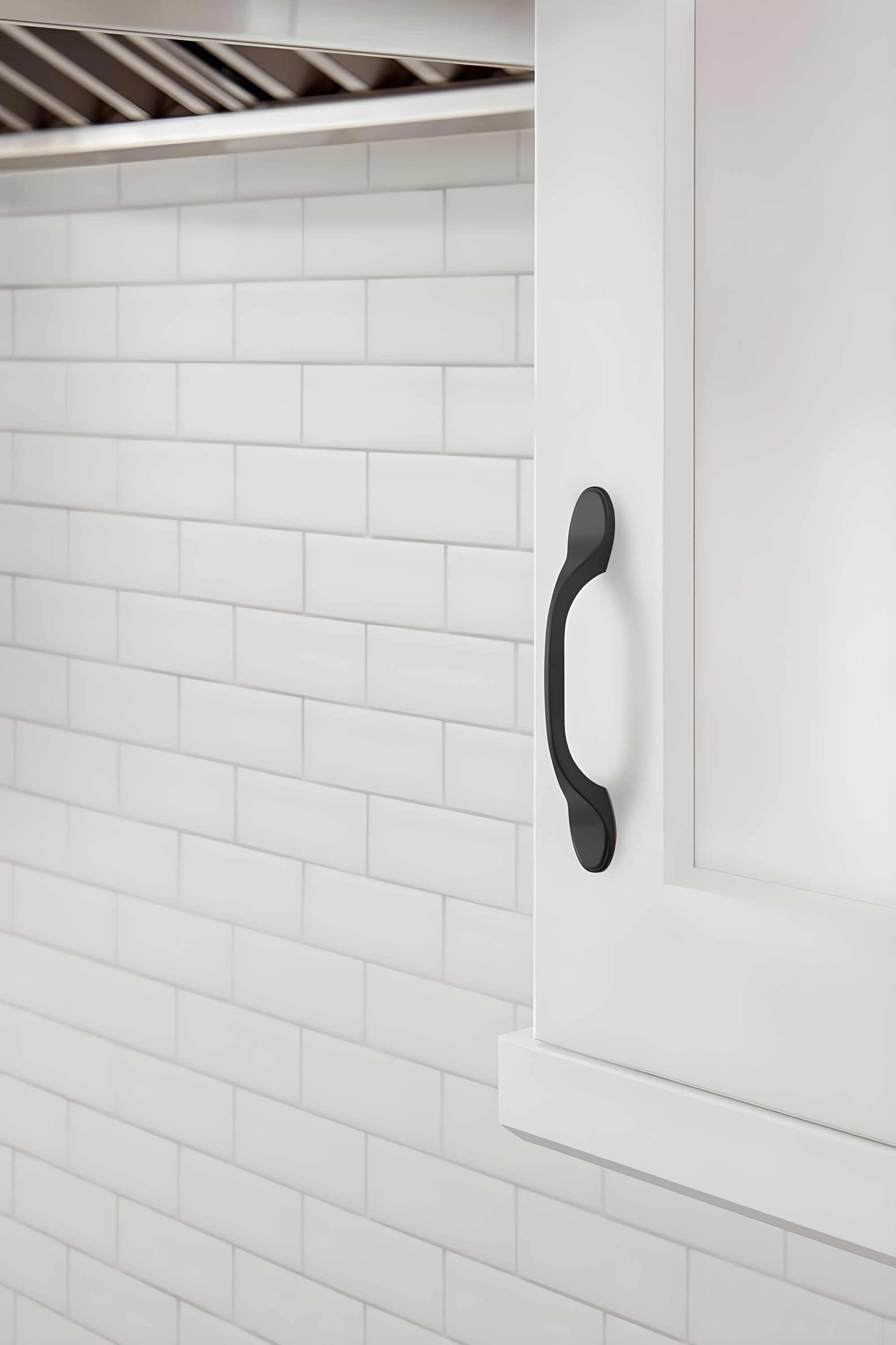 Matte Black Traditional 5" Cabinet Bar Pull with Mounting Hardware