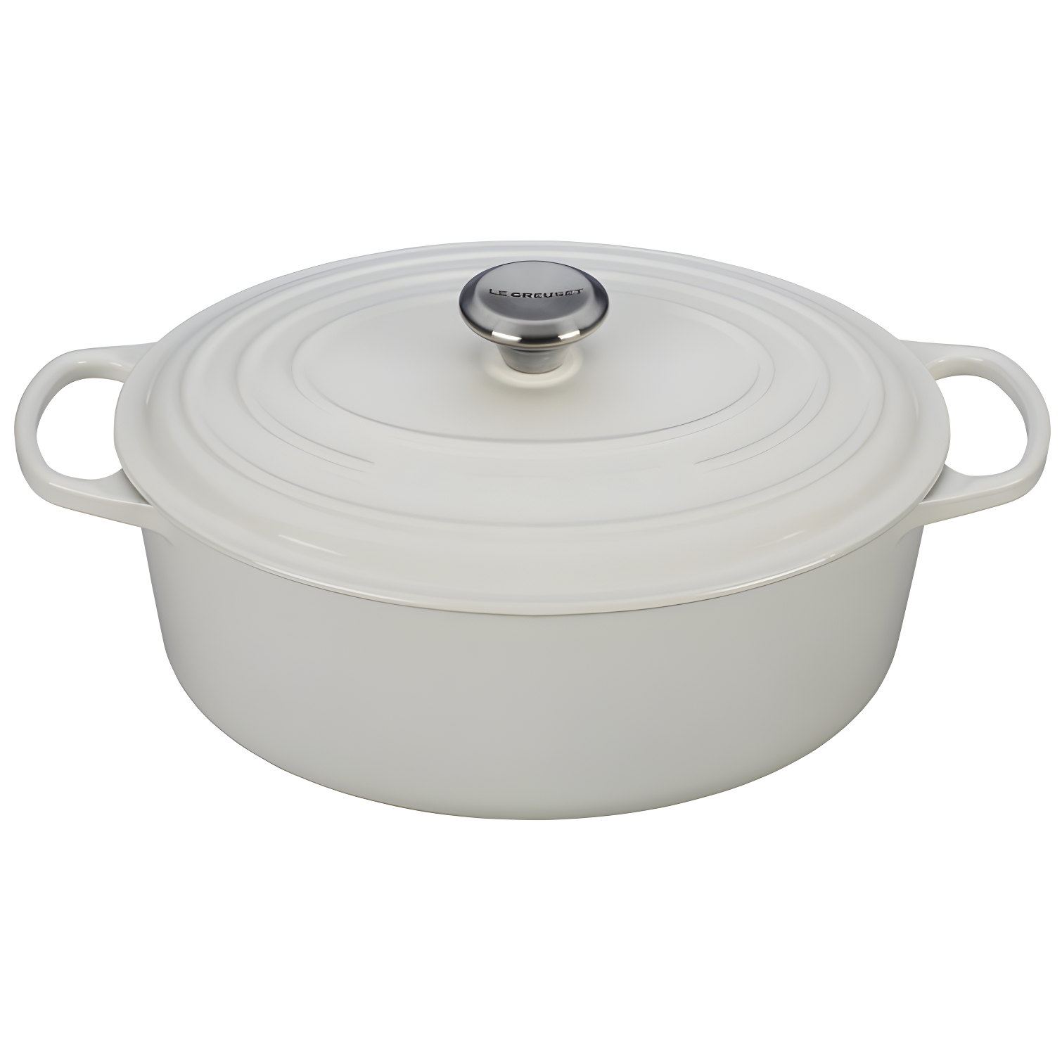 Le Creuset Enameled Cast Iron Oval Dutch Oven with Lid