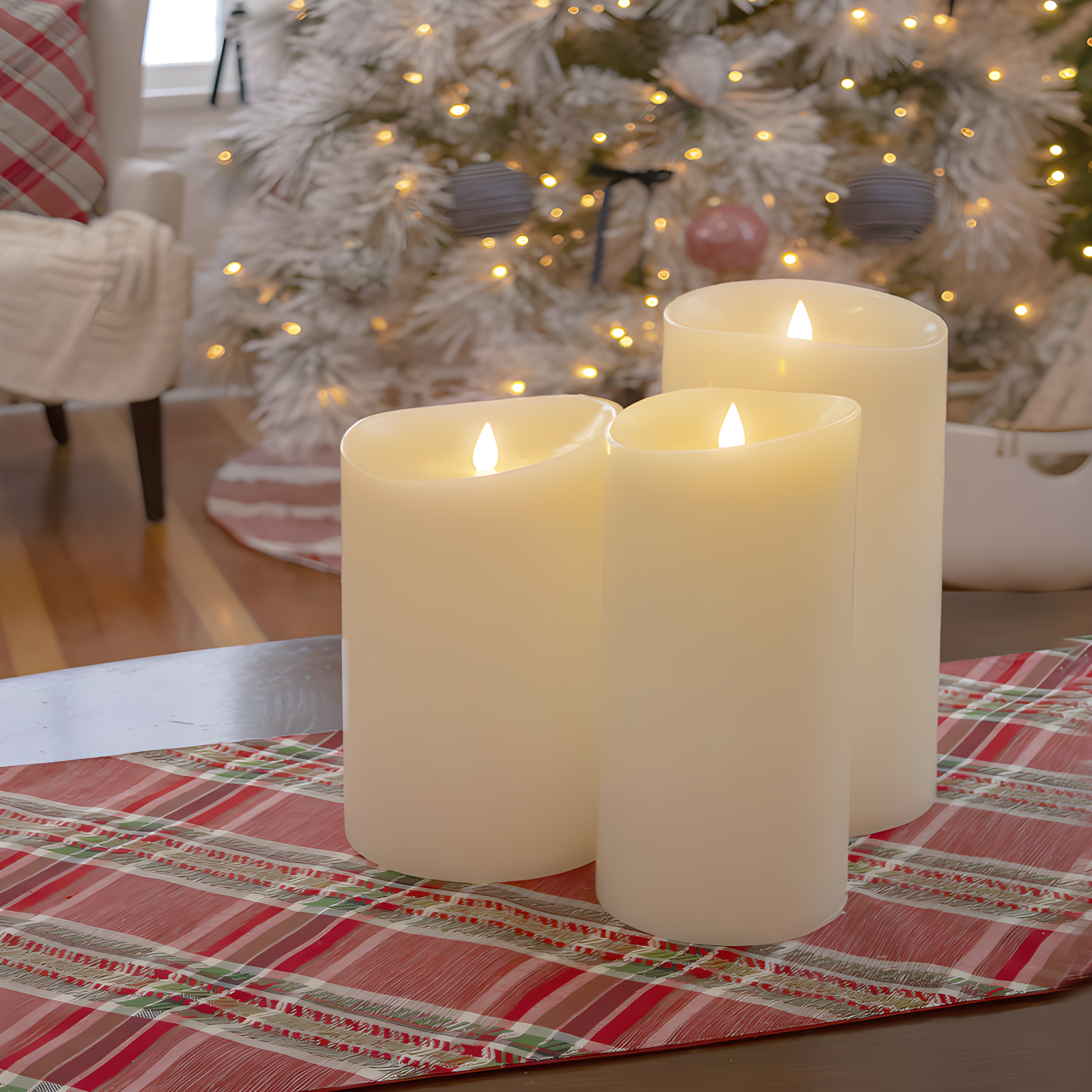 HGTV Home Collection Georgetown Pillar Flameless Candle & Reviews | Wayfair