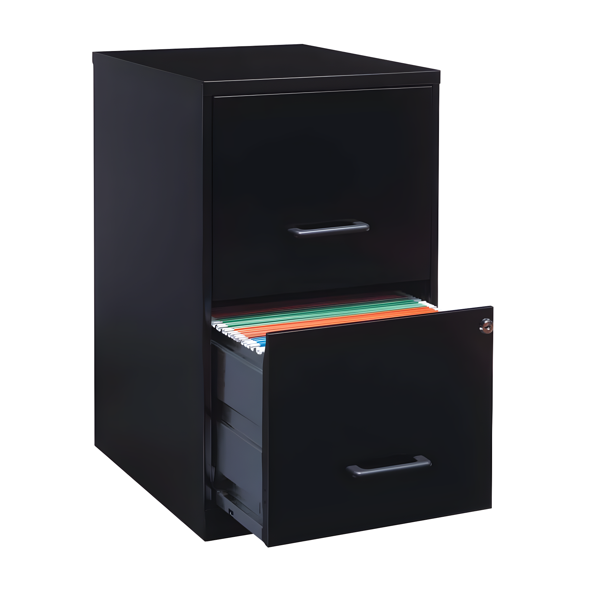 Lorell Soho 14.3'' Wide 2 -Drawer Steel File Cabinet