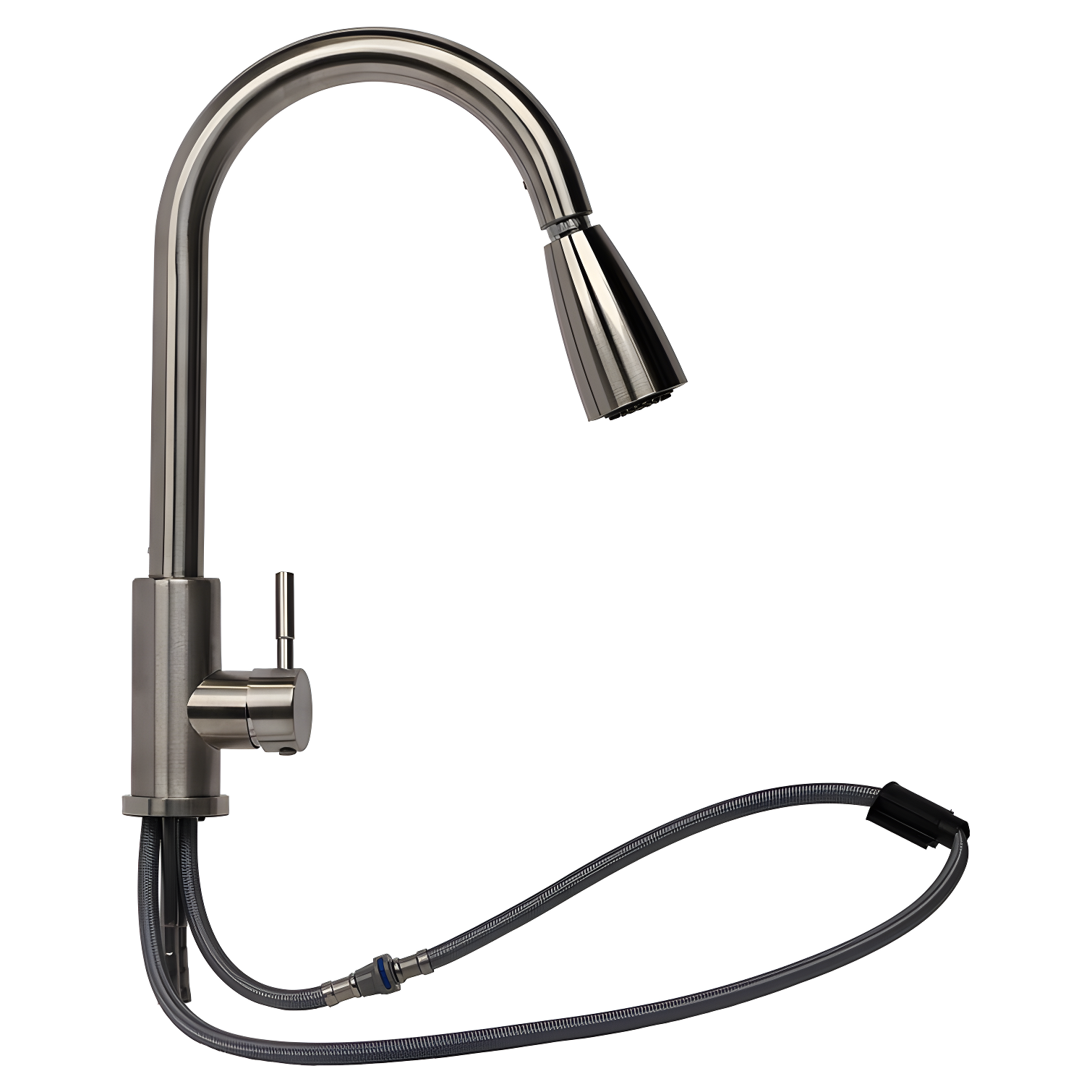 UTILITYSINKS Plastic 24" Compact Workshop Freestanding Laundry Sink with Faucet