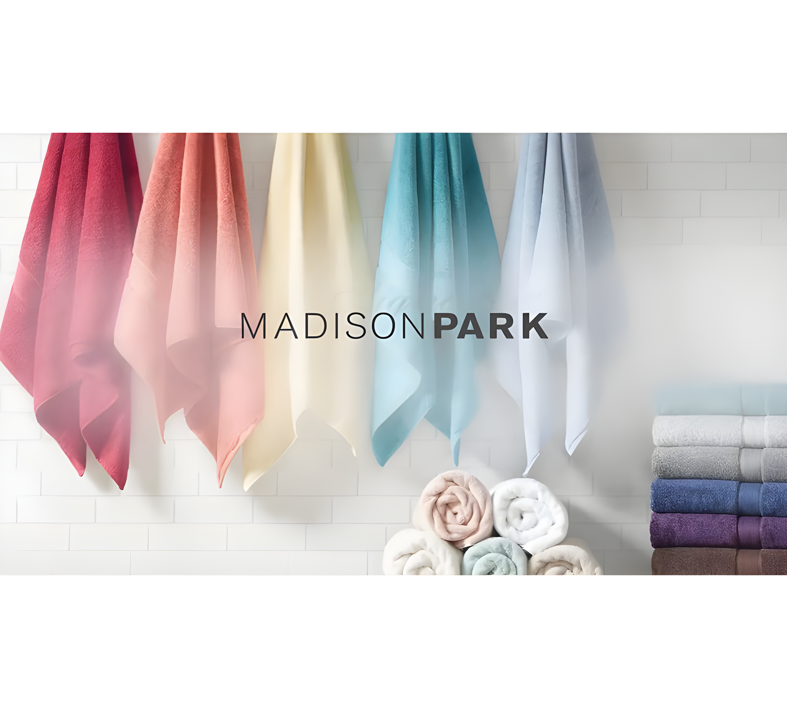 Madison Park Signature 800GSM Ultra-Soft 100% Cotton Absorbent Towel Set