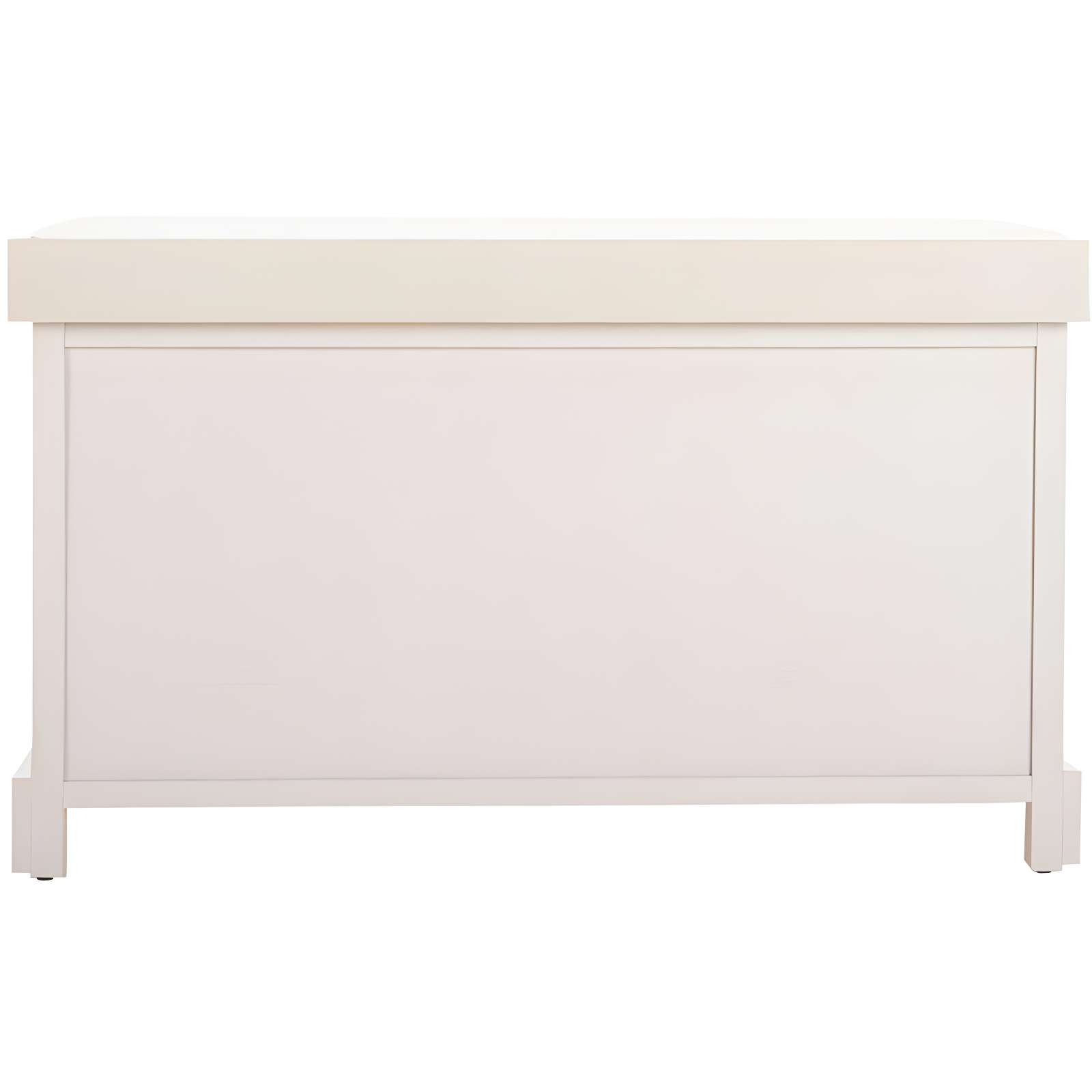 Freddy Wicker Storage Bench - AMH5736 - Vintage Grey - Safavieh