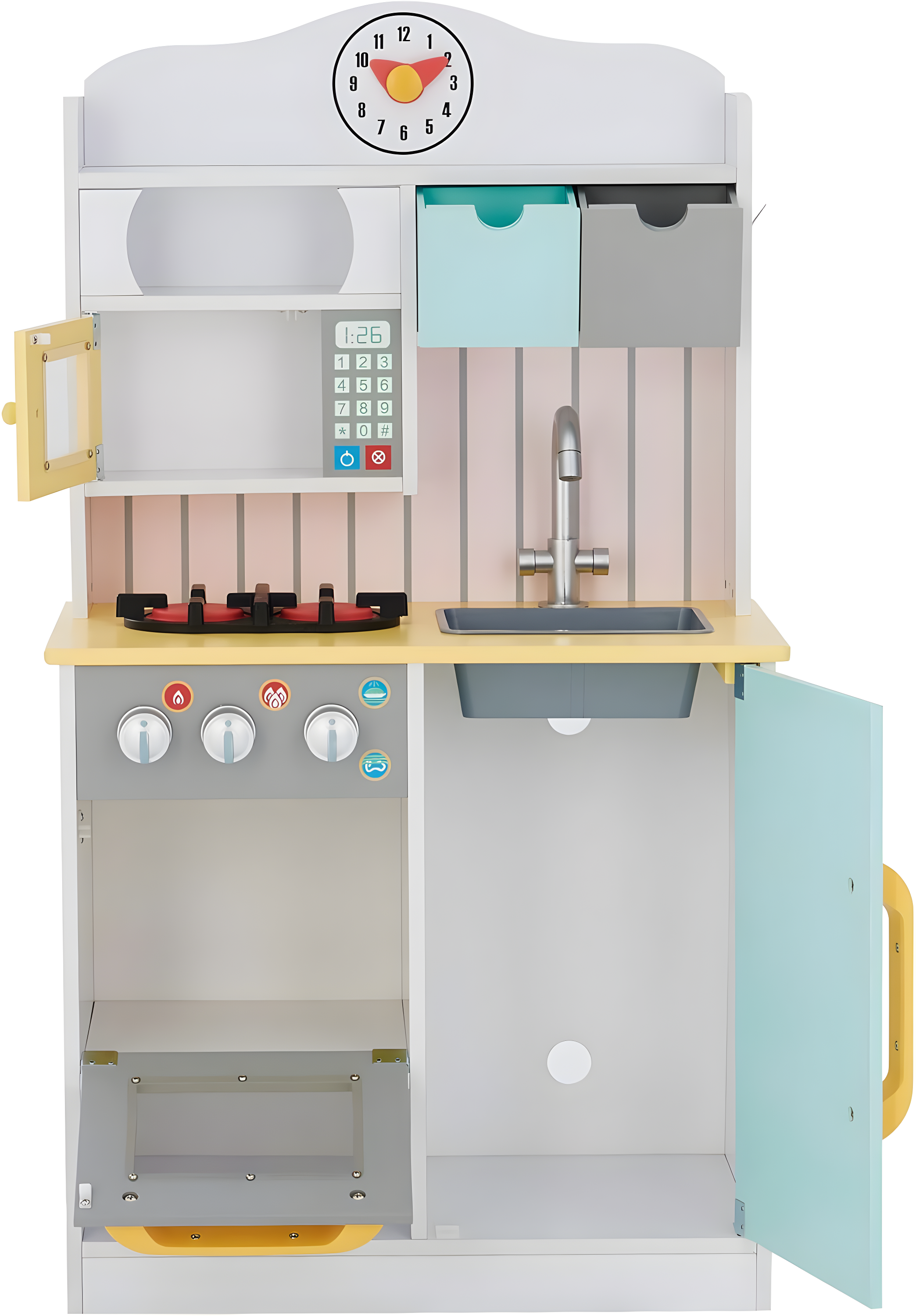 Teamson Kids Teamson Kids Little Chef Florence Classic Wooden Play Kitchen