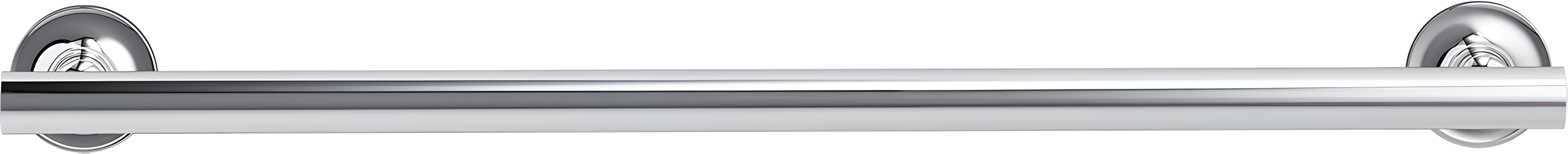 Purist® 24" Wall Mounted Round Towel Bar, Metal Wall-Mounted Towel Holder