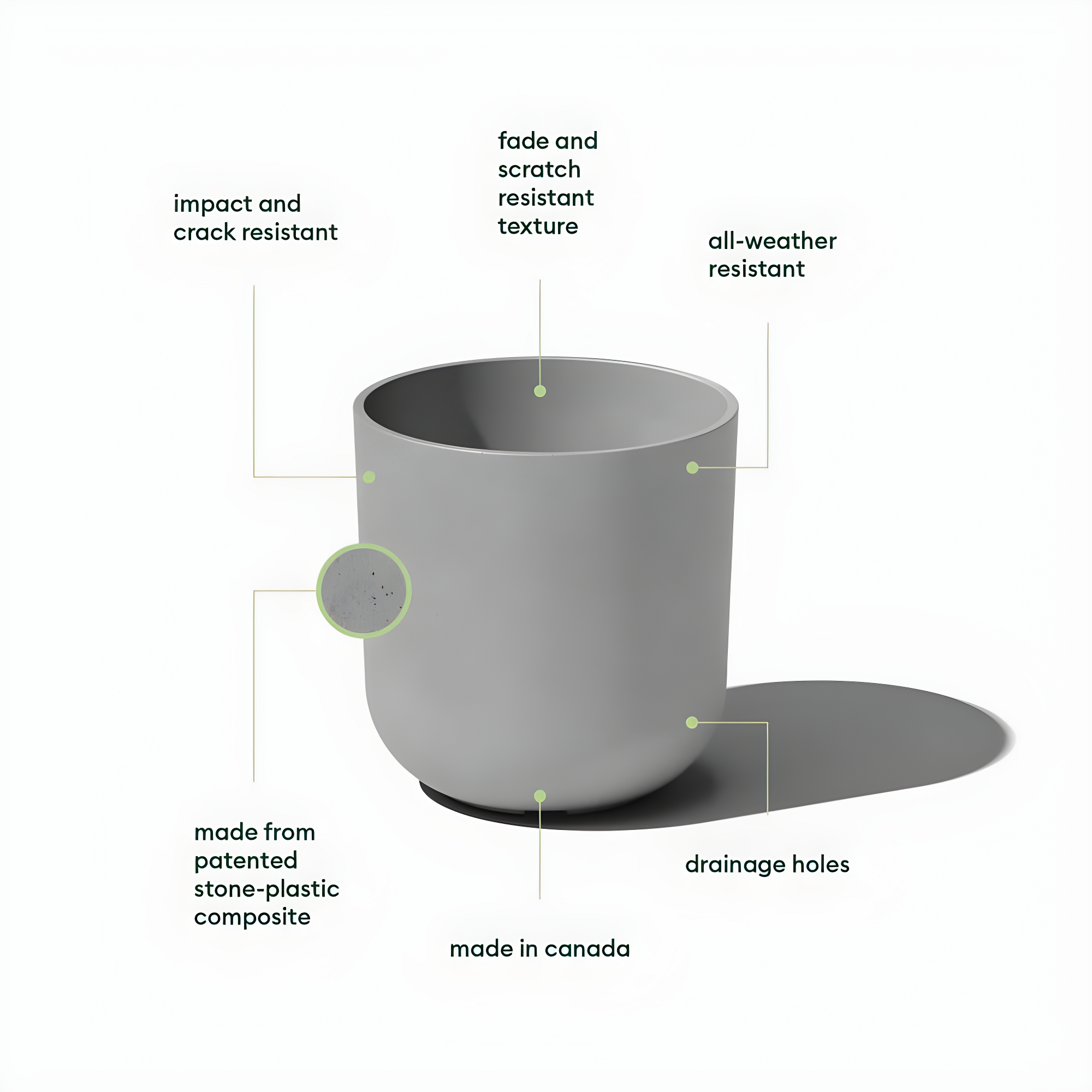 Mason Series Kona Planter