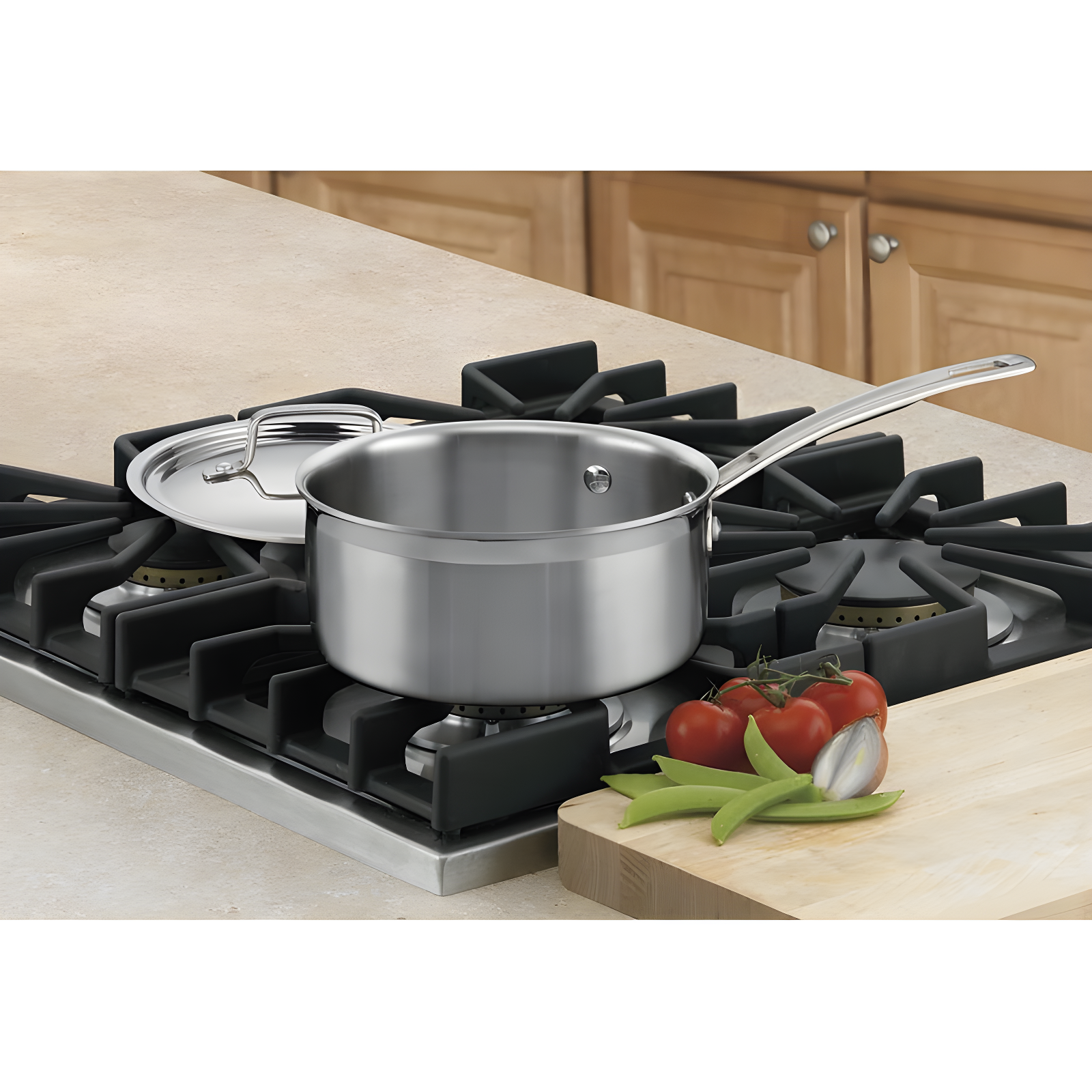 Cuisinart ® Multi-Clad Pro Tri-Ply Stainless Steel 2-Qt. Saucepan with Lid