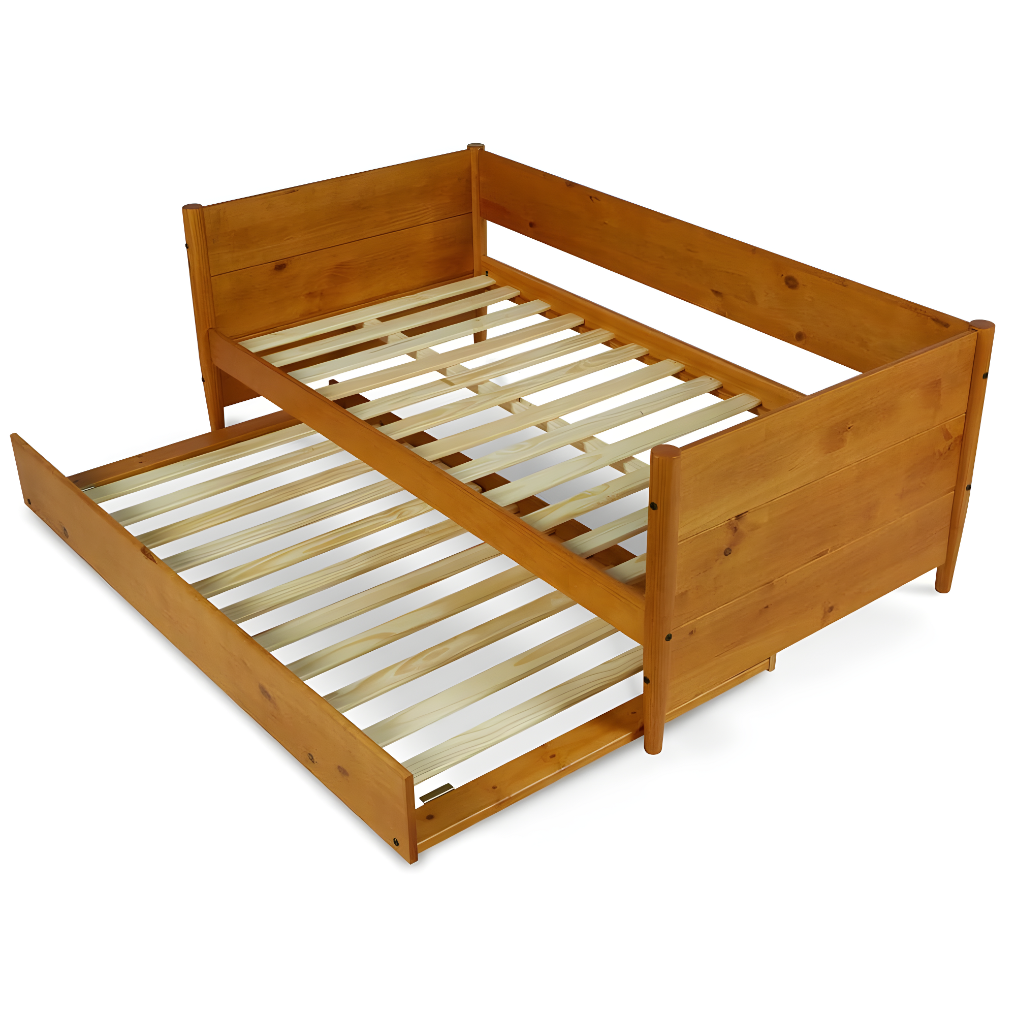 Camello Twin Solid Wood Daybed with Trundle