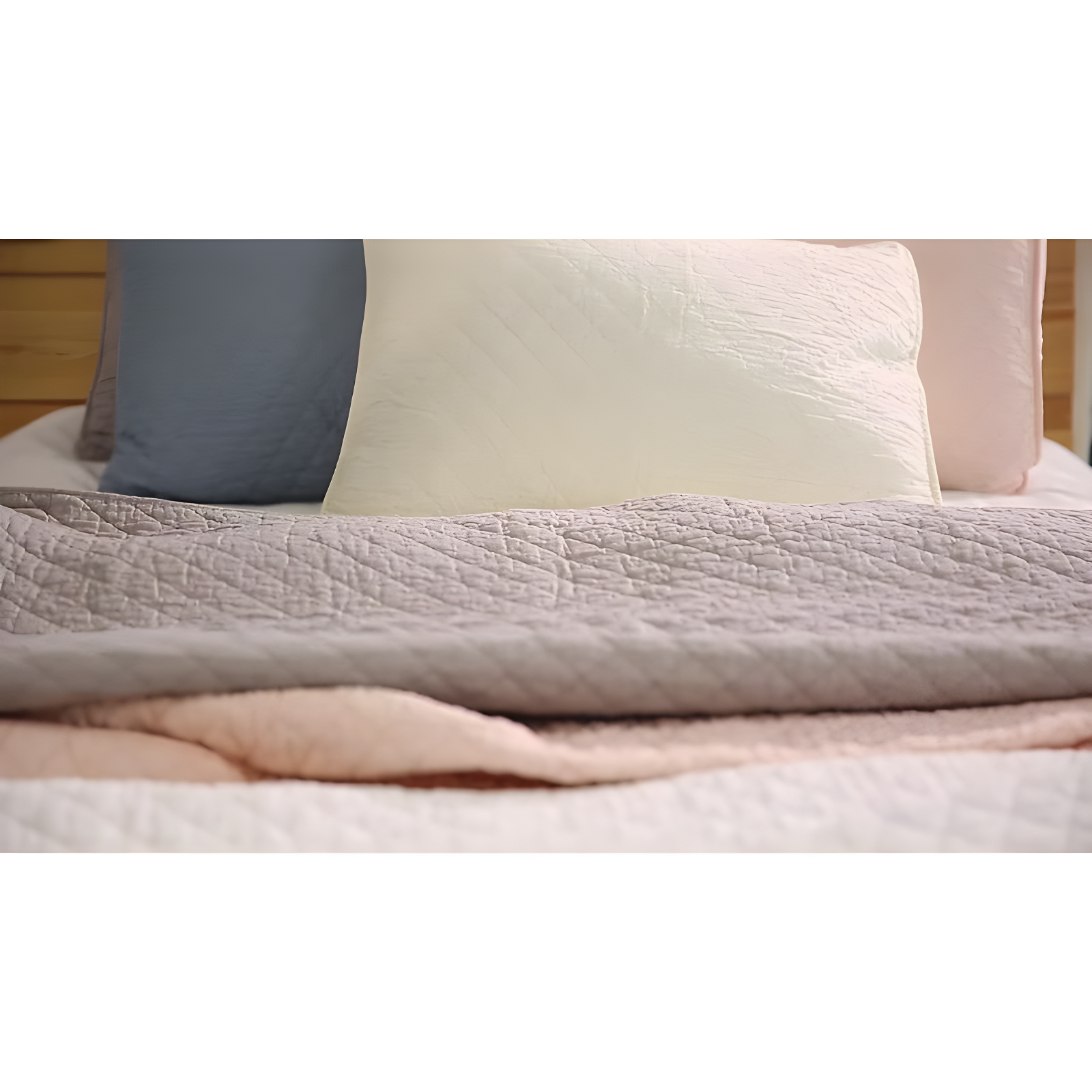 Lush Decor Hygge Geo Reversible Contemporary 3-Piece Quilt Set