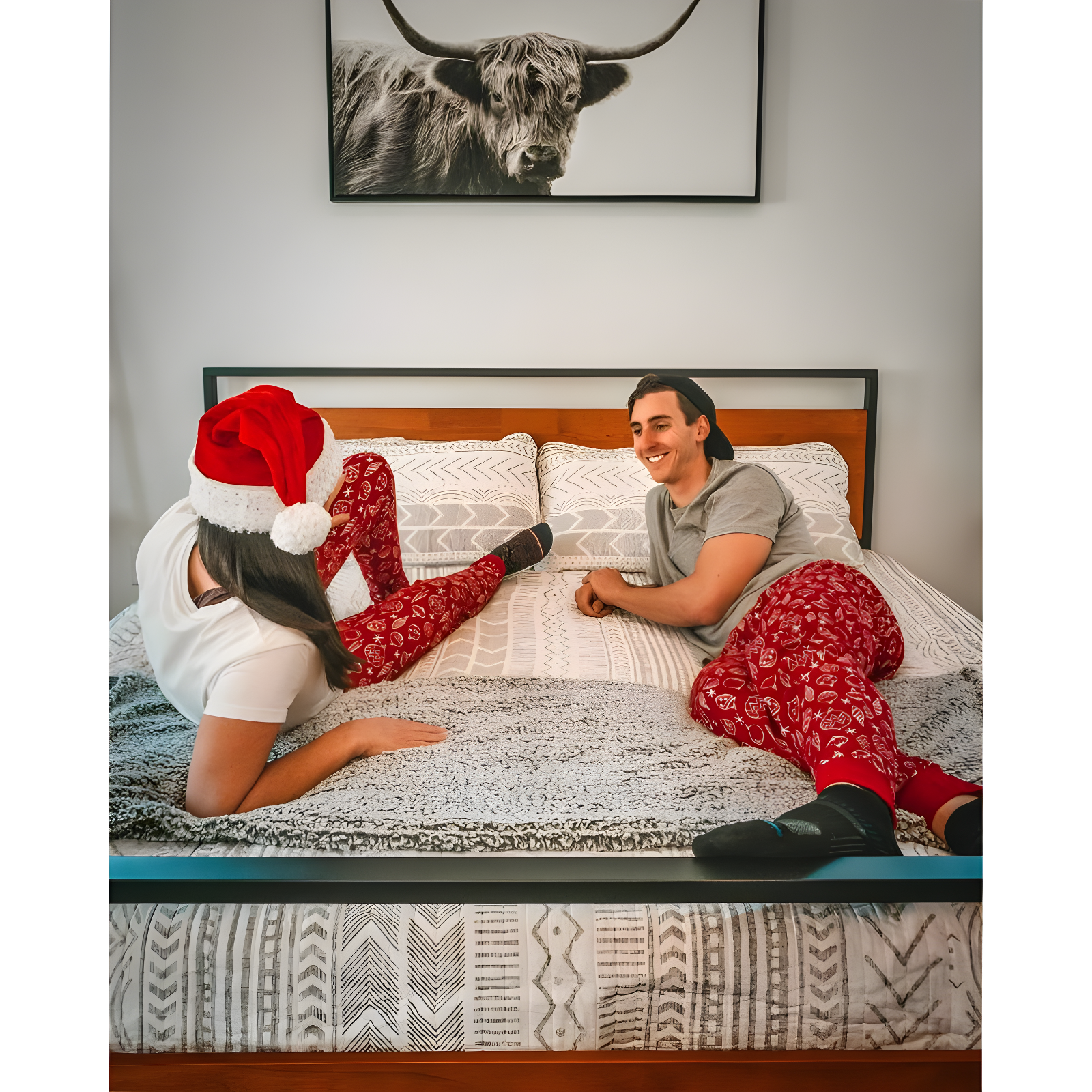 Lush Decor Hygge Geo Reversible Contemporary 3-Piece Quilt Set