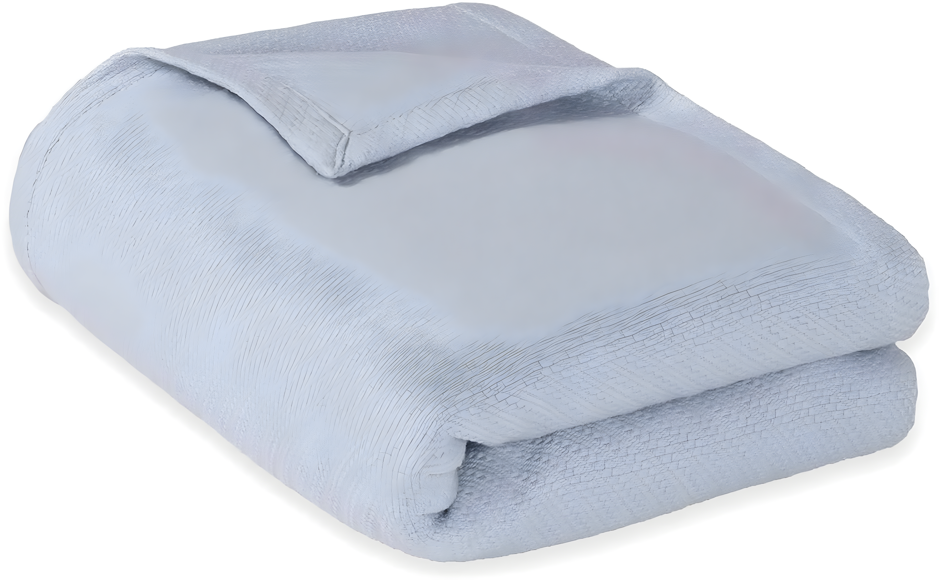Bed Blanket Liquid Cotton Twin Gray