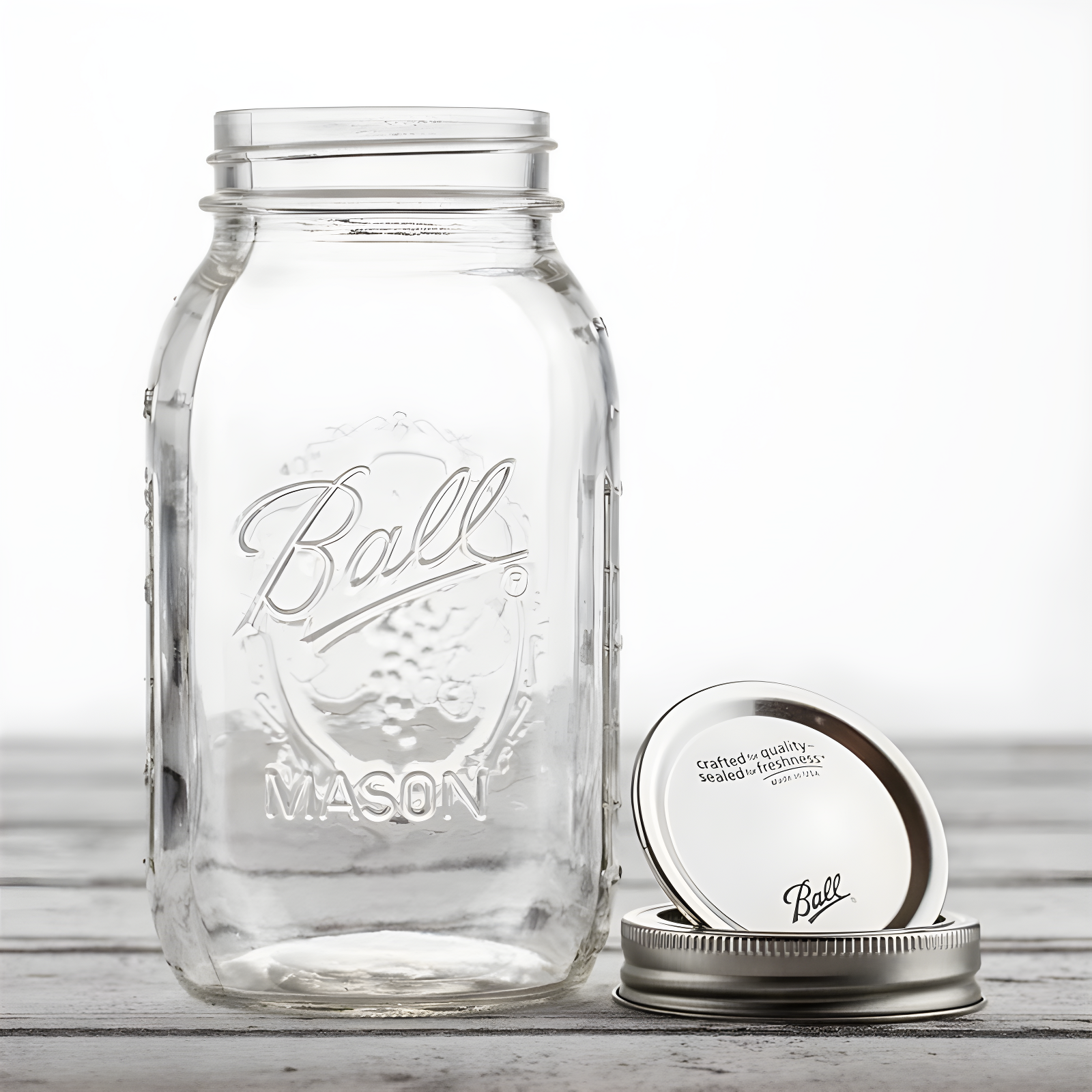 Ball Glass Jar - Set of 12