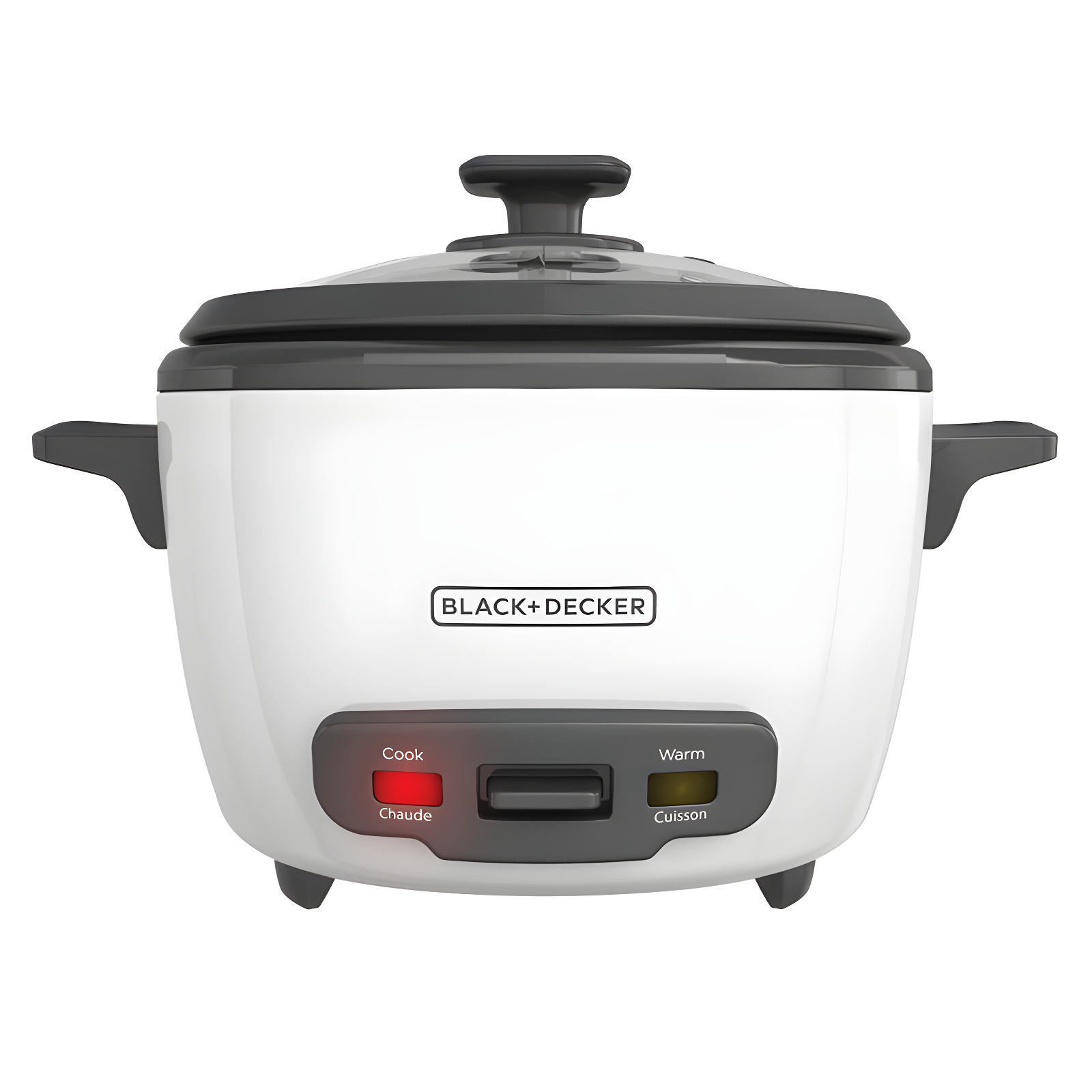 BLACK+DECKER BLACK+DECKER, Rice Cooker, Uncooked Rice, Steaming Basket, Removable Non-Stick Bowl, One Touch