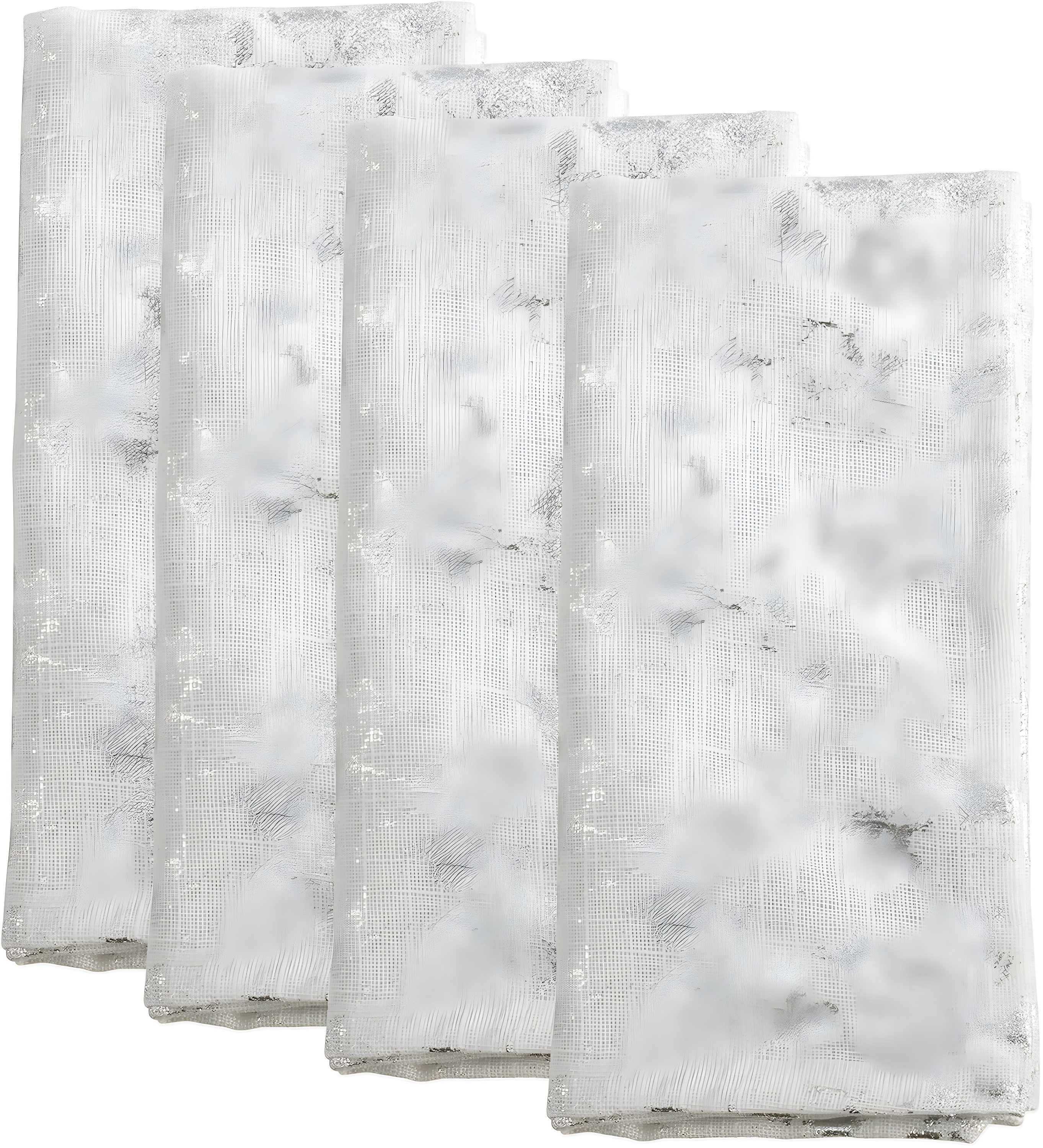 House of Hampton® Sheldon Polyester Abstract Square Napkin (Set of 4)